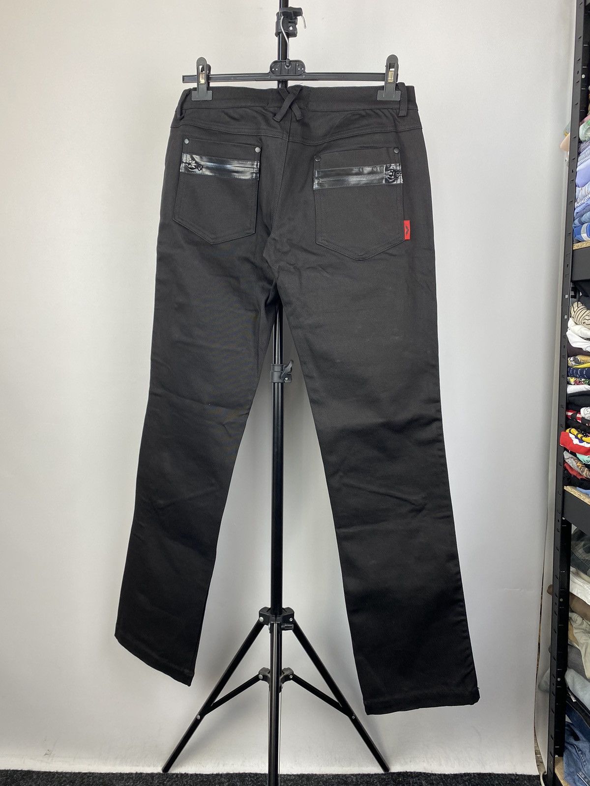 Japanese Brand × Vintage 🔥QUEEN OF DARKNESS MULTI ZIPPER OPIUM GOTHIC PANTS WOMEN SEX Size 32" / US 10 / IT 46 - 4 Thumbnail