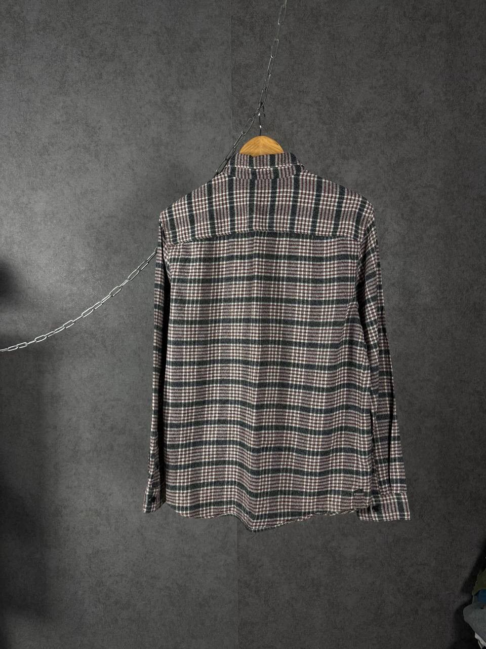 Allsaints Allsaints designer logo checkered shirt Size US M / EU 48-50 / 2 - 6 Thumbnail