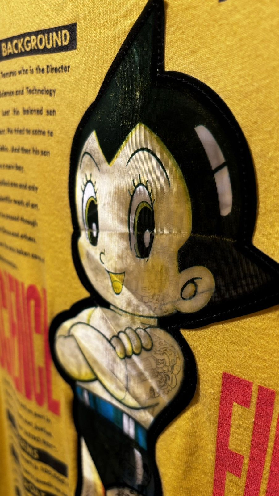 Japanese Brand × Vintage Vintage Rare Astro Boy 3D Holographic Tee Size US M / EU 48-50 / 2 - 4 Thumbnail