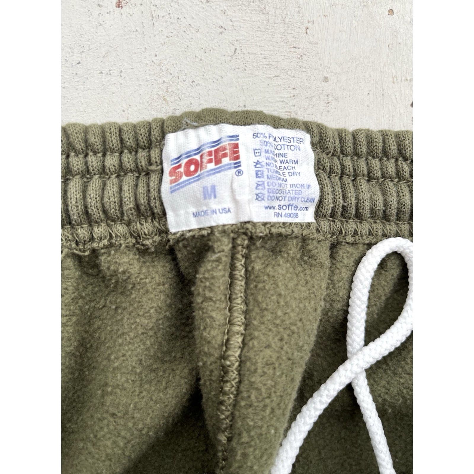 Soffe VINTAGE Soffe USMC Green Joggers Mens M Sweatpants Military Activewear Gym Shirt? Size US 31 - 3 Thumbnail