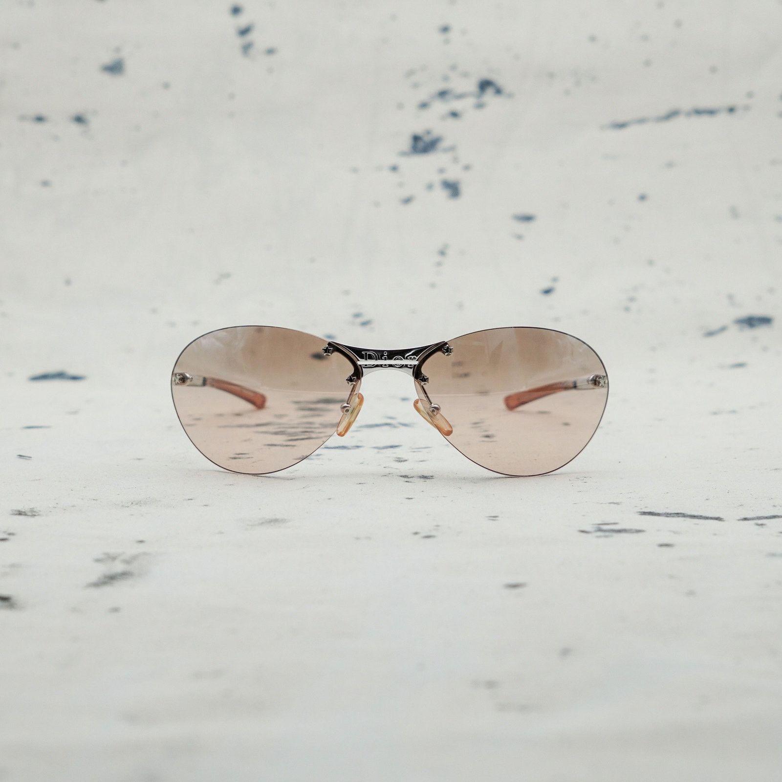 Dior Dior starlight silver rimless star logo y2k sunglasses Size ONE SIZE - 2 Thumbnail