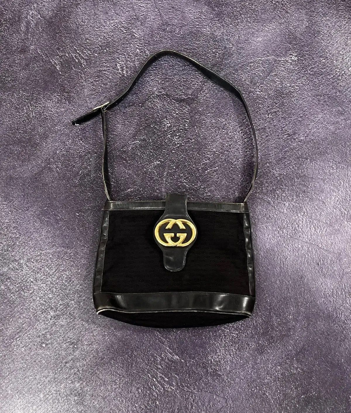 Gucci Vintage Gucci GG Plus Rare Monogram Shoulder Bag Size ONE SIZE - 2 Thumbnail