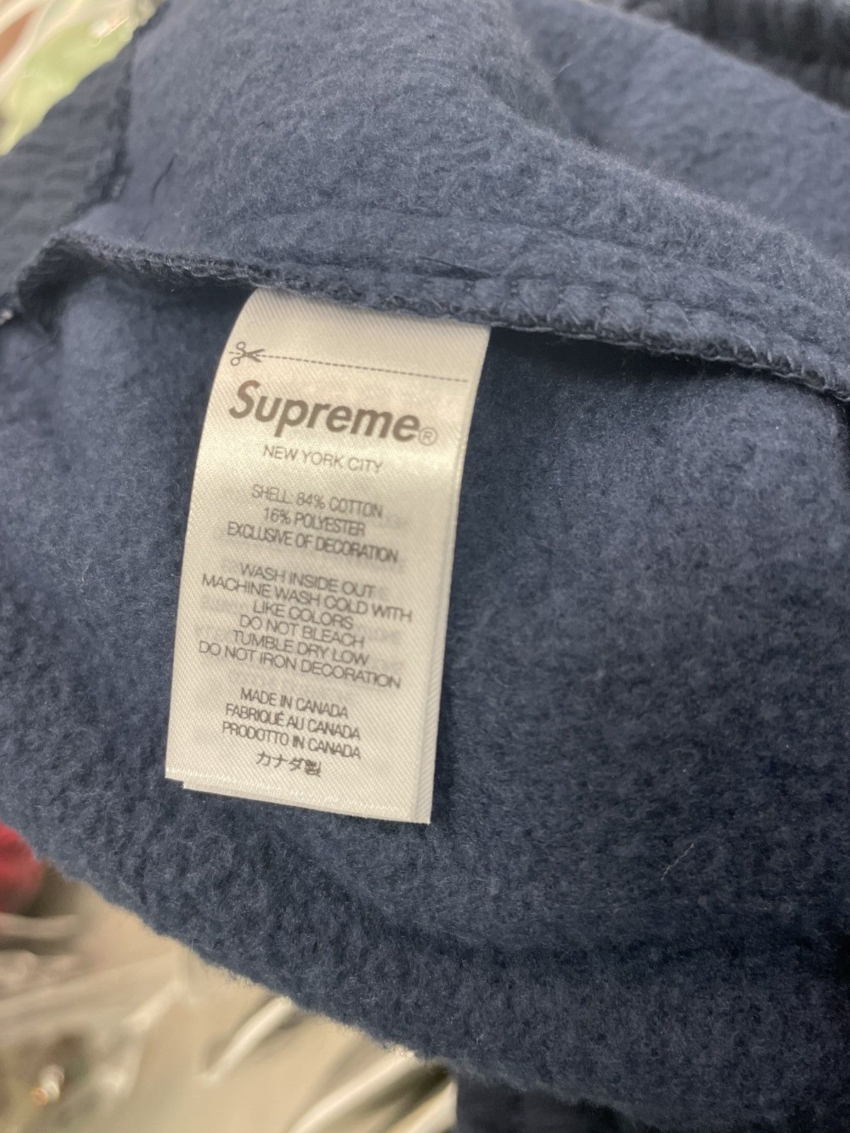 Supreme Supreme S Logo Sweatpants Navy X-Large Size US 36 / EU 52 - 5 Thumbnail