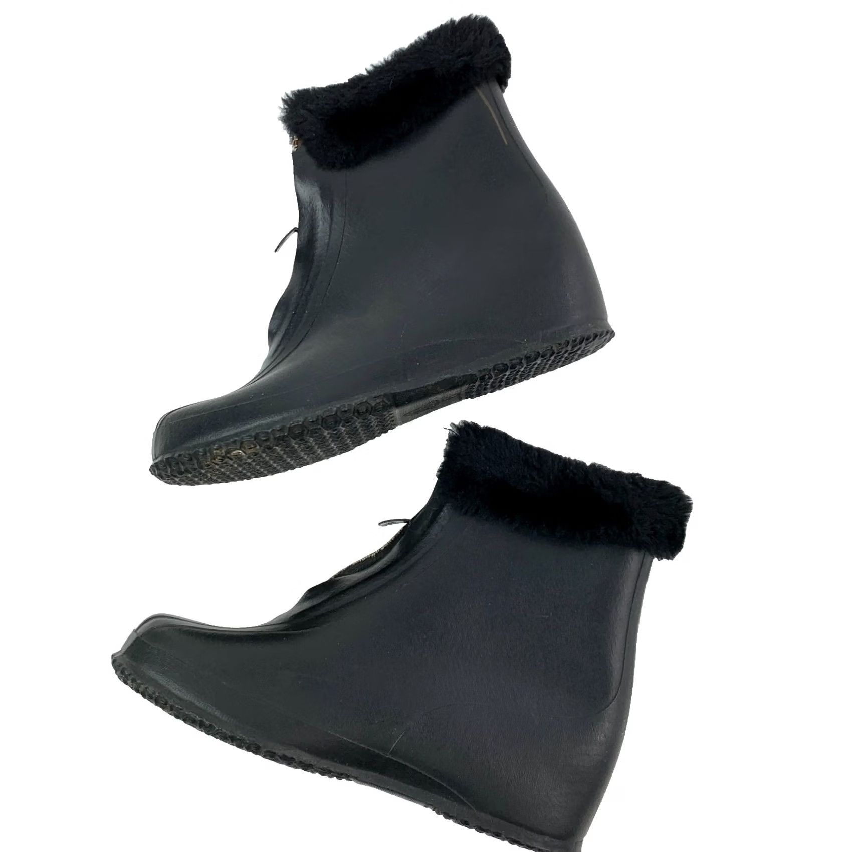 Vintage VINTAGE La Crosse Boots Rubber Black Zip Waterproof Lacrosse 1960s Womens 8 Read Size US 8 / IT 38 - 7 Thumbnail