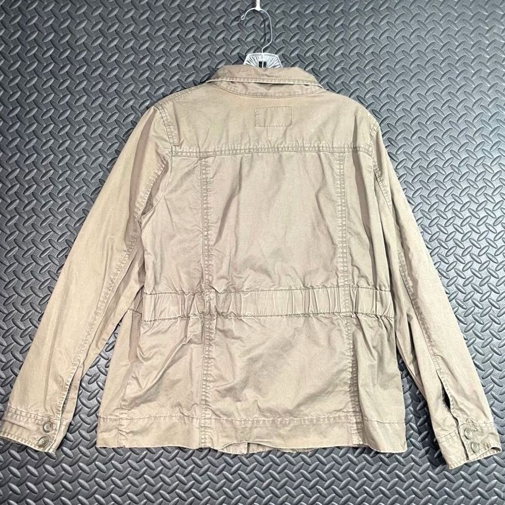 Old Navy VINTAGE Old Navy Brown Utility Casual Wear Button Up Jacket Women L Womens Brown Utility Casual Wear Button Up Jacket Old Navy L Brown Cotton Jacket Size L / US 10 / IT 46 - 3 Thumbnail