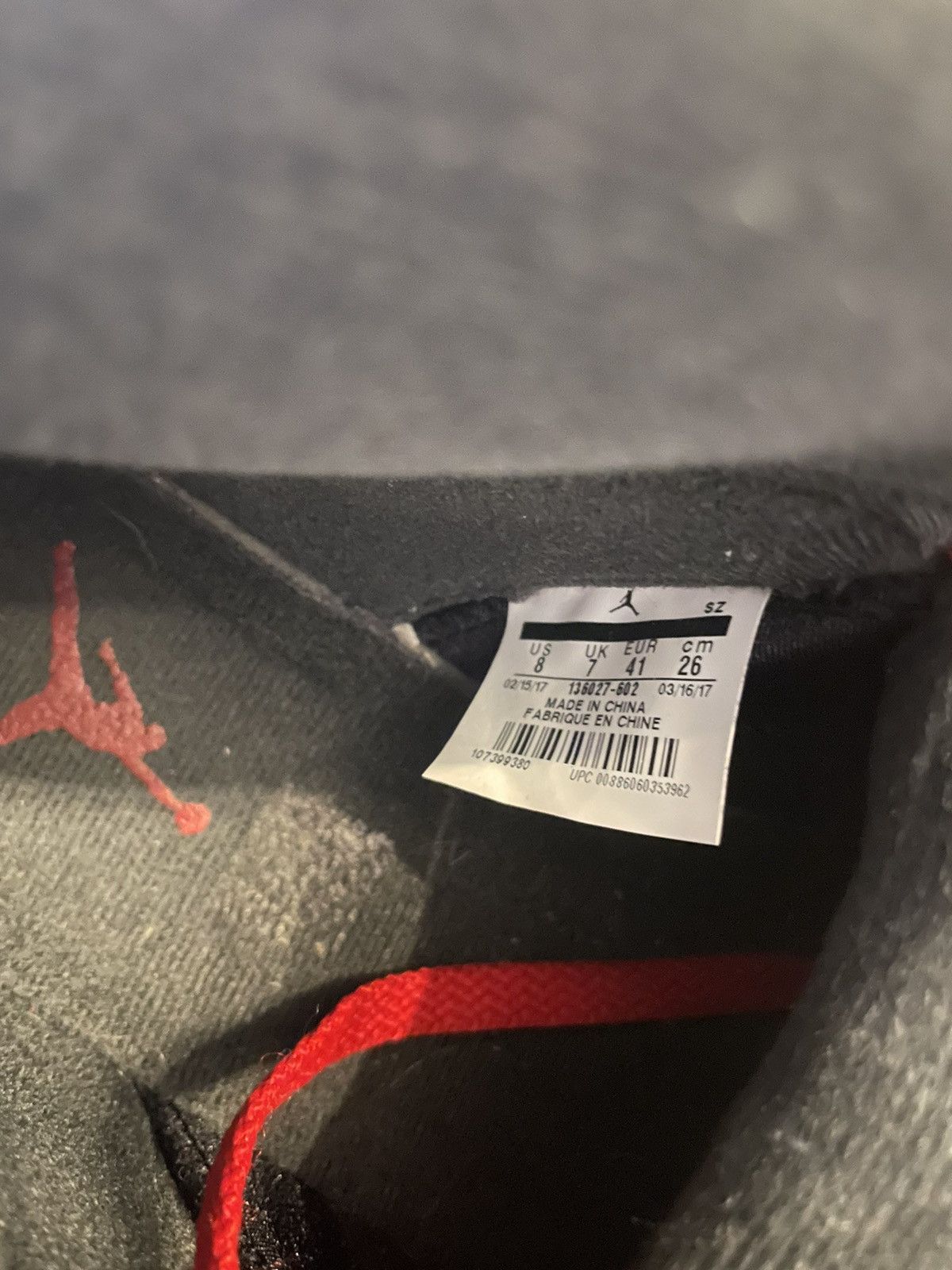 Jordan Brand Jordan 5 Retro Red Suede Size US 8 / EU 41 - 6 Thumbnail