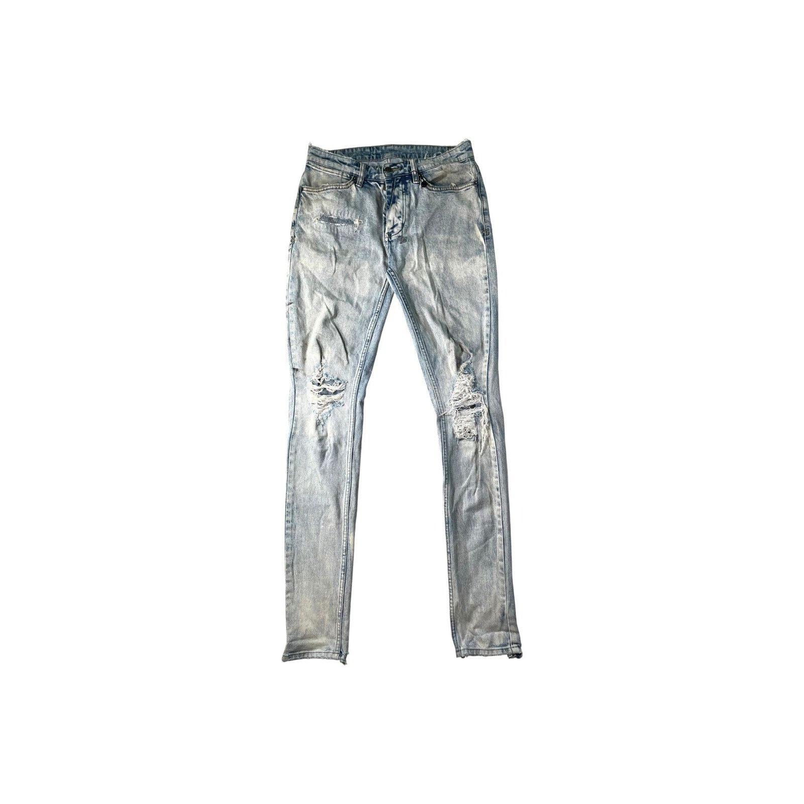 Ksubi Ksubi Light Wash & Red Jeans Size US 28 / EU 44 - 1 Thumbnail