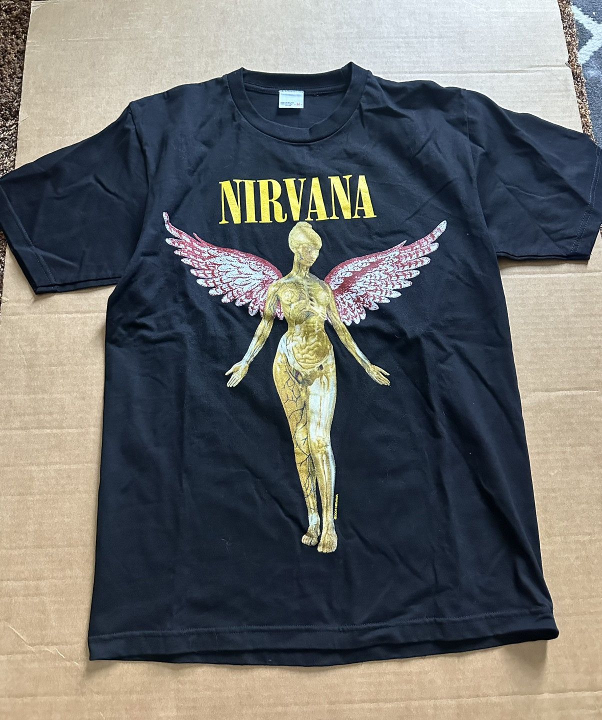 NIRVANA Tシャツ L ©️2007 Nirvana 2007 black shirt - Gem