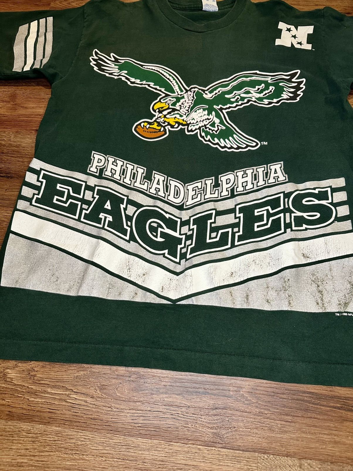 Salem Sportswear Salem Sportswear Philadelphia Eagles Vintage 1995 Large Size US L / EU 52-54 / 3 - 2 Thumbnail