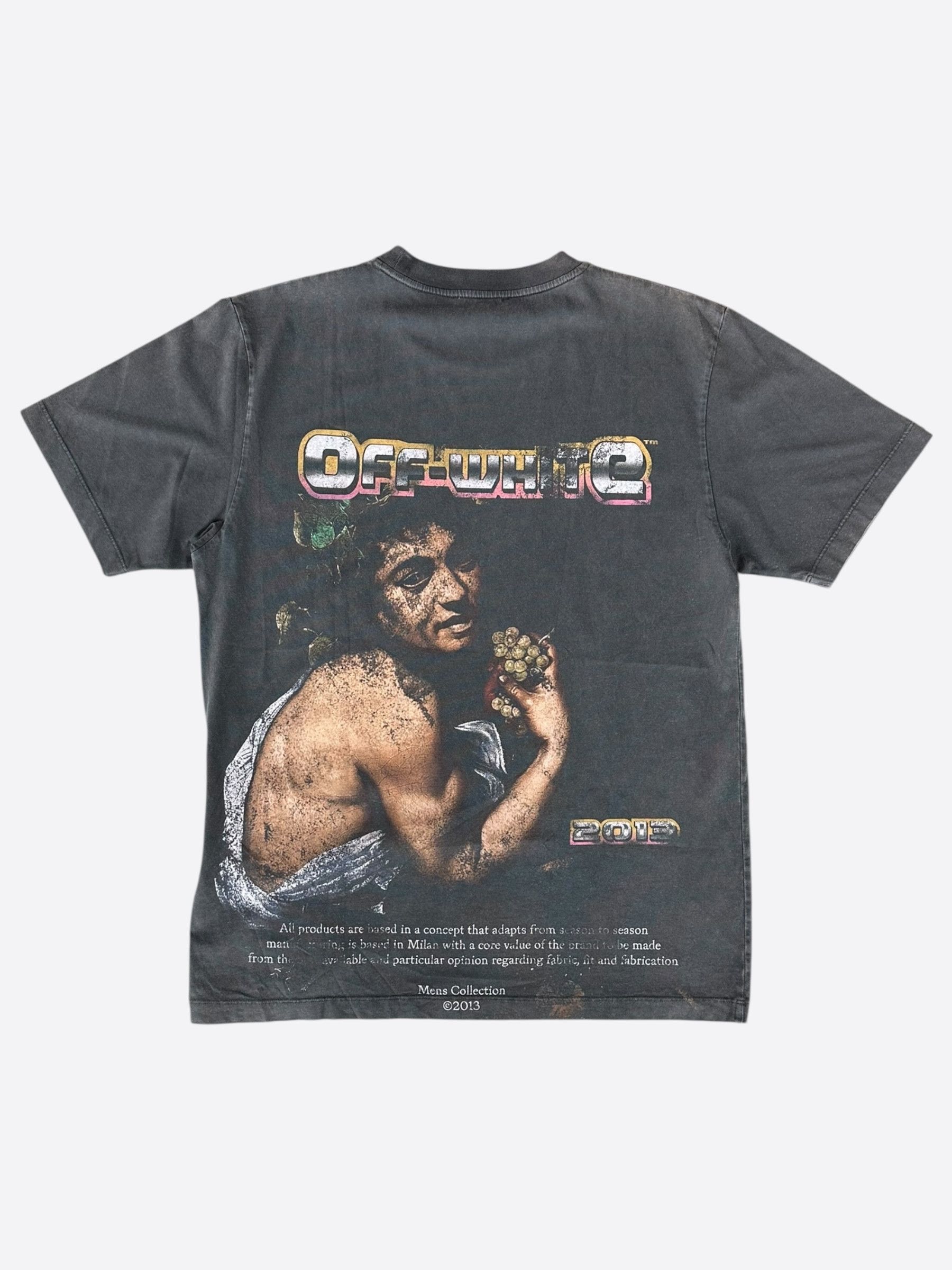 Off-White Off White Black Digit Bacchus T-Shirt Size US S / EU 44-46 / 1 - 2 Thumbnail