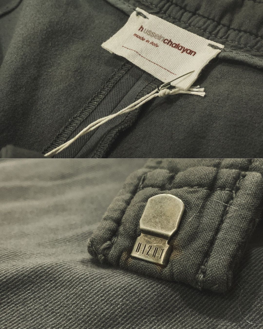 Hussein Chalayan A/W 04 Crackerjack Wide Leg Raw Hem Sailor Pants Size US 30 / EU 46 - 5 Thumbnail