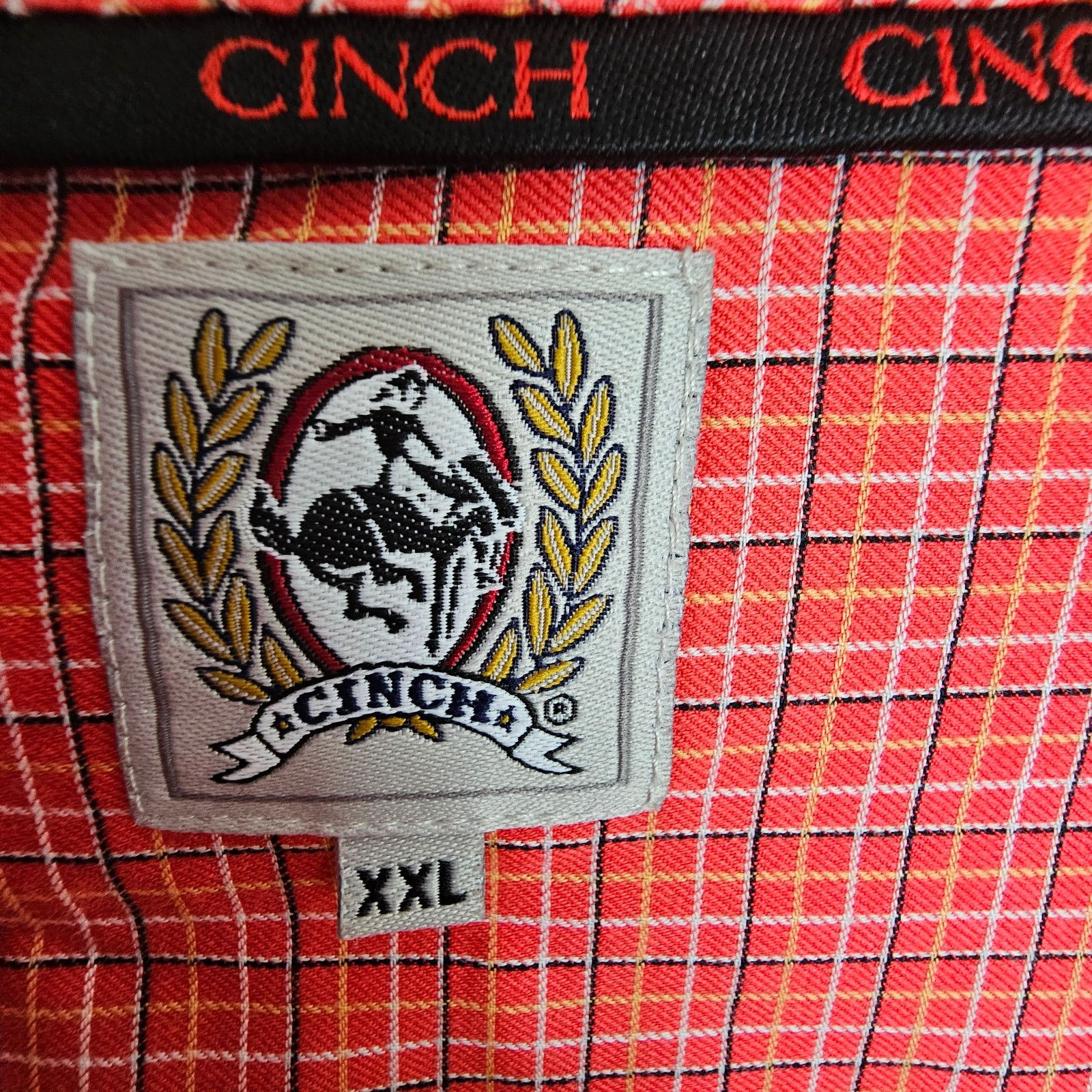 CINCH Cinch Mens Plaid Shirt Size XXL Western Cowboy Outdoor Rodeo Size US XXL / EU 58 / 5 - 6 Thumbnail