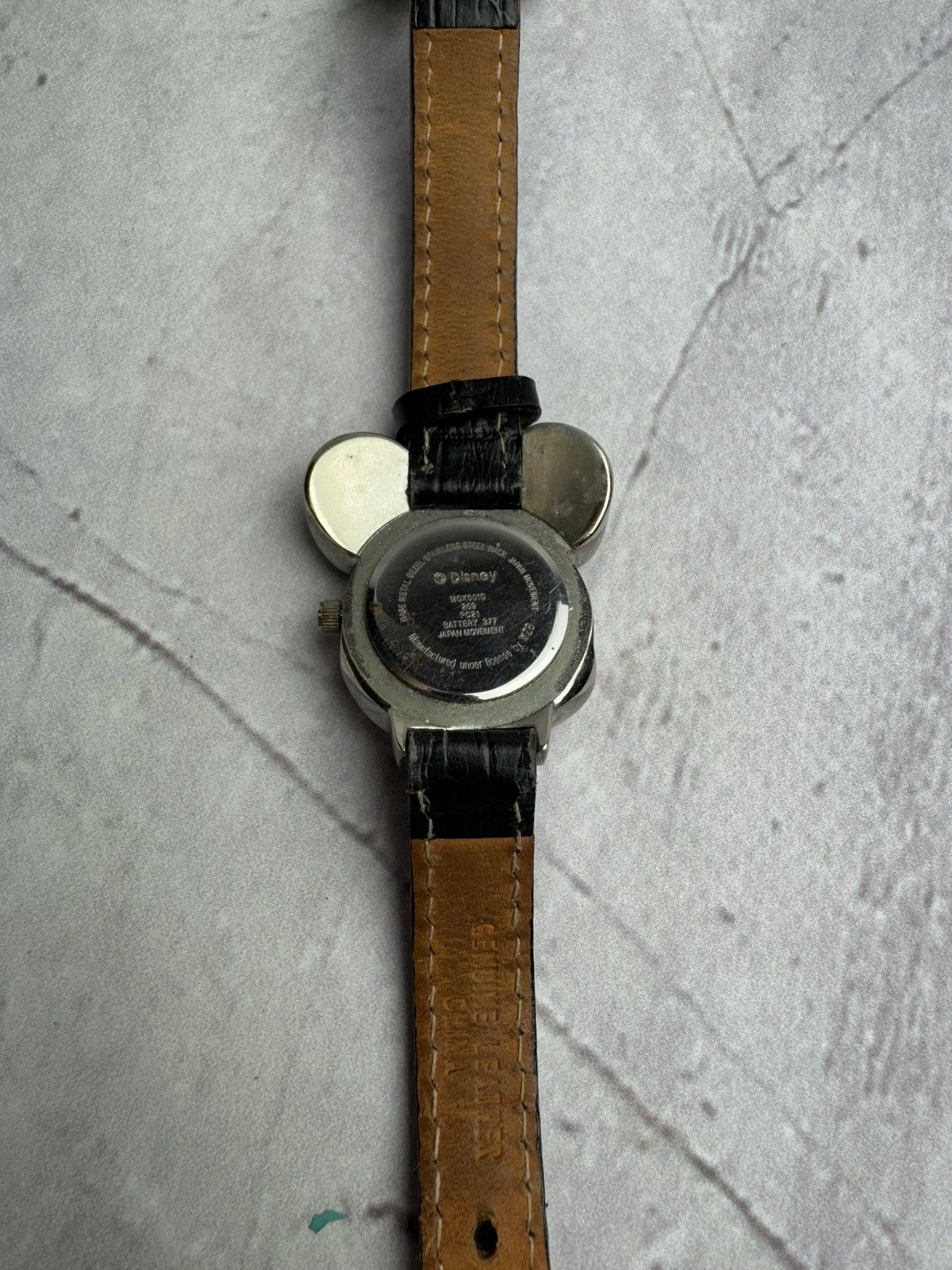 Disney × Japanese Brand Vintage Japanese Style Mickey Mouse Watch 00s Size ONE SIZE - 5 Thumbnail