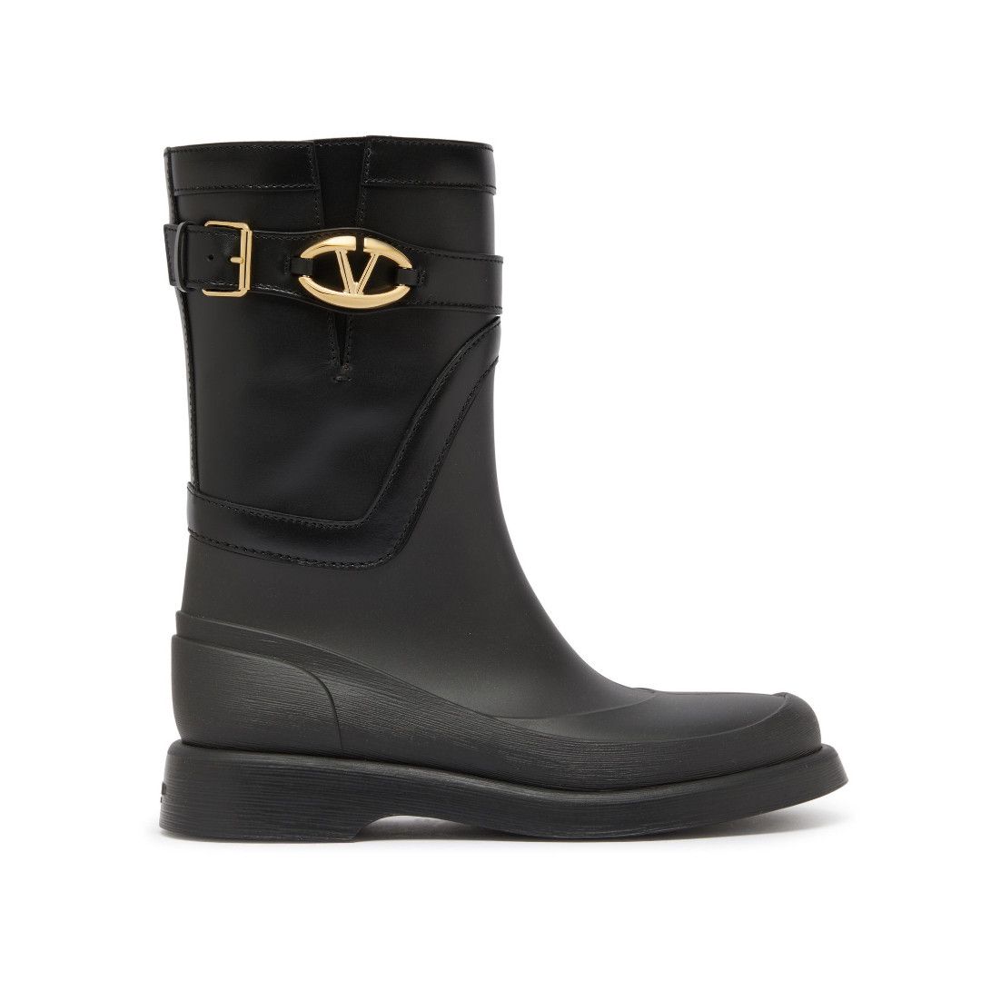 o1s22i1n0924 Vlogo Rain Boots in Black