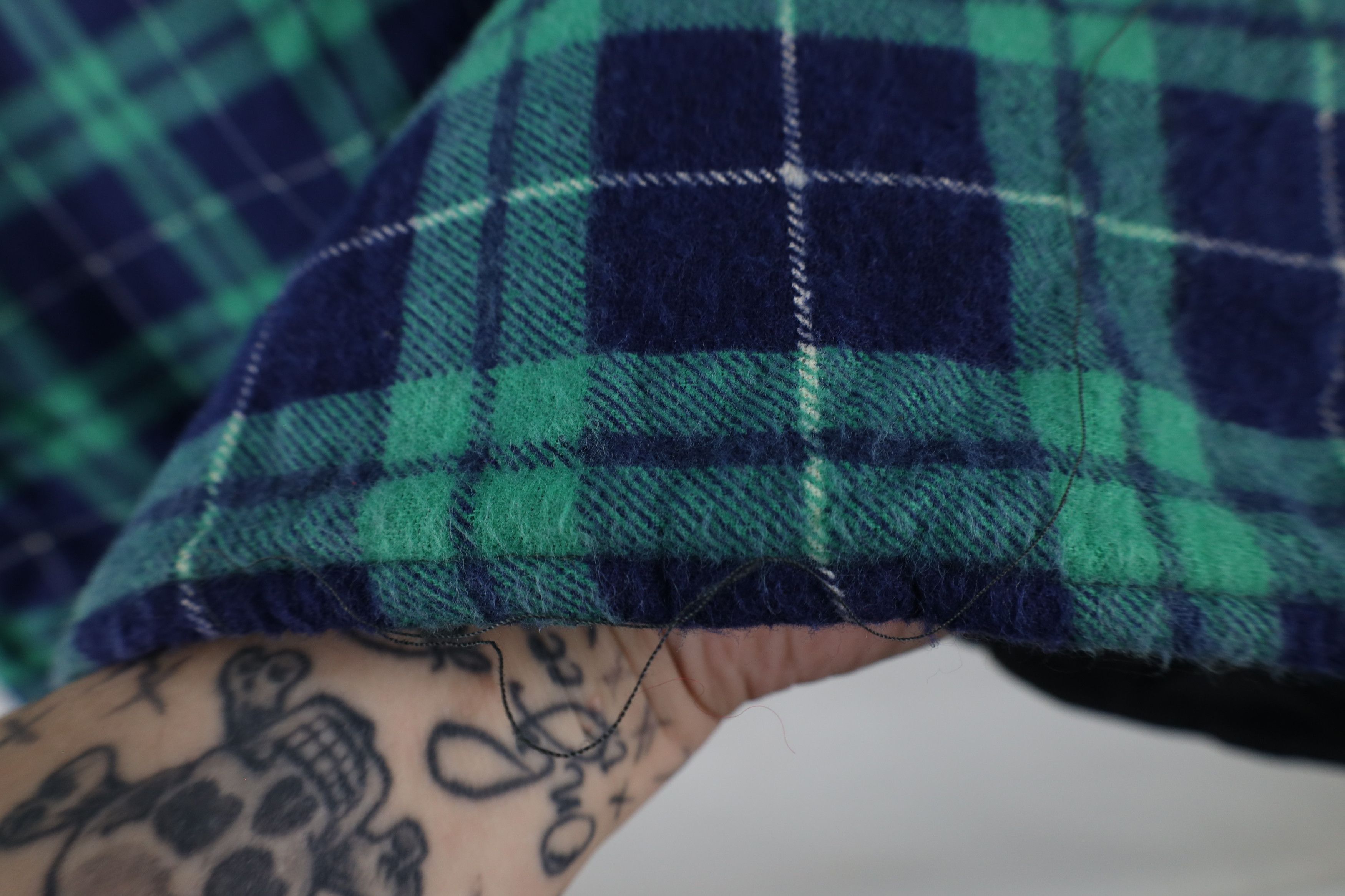 Vintage Vintage 90s Streetwear Flannel Button Shirt Jacket Jac Shirt Size US XXL / EU 58 / 5 - 10 Thumbnail