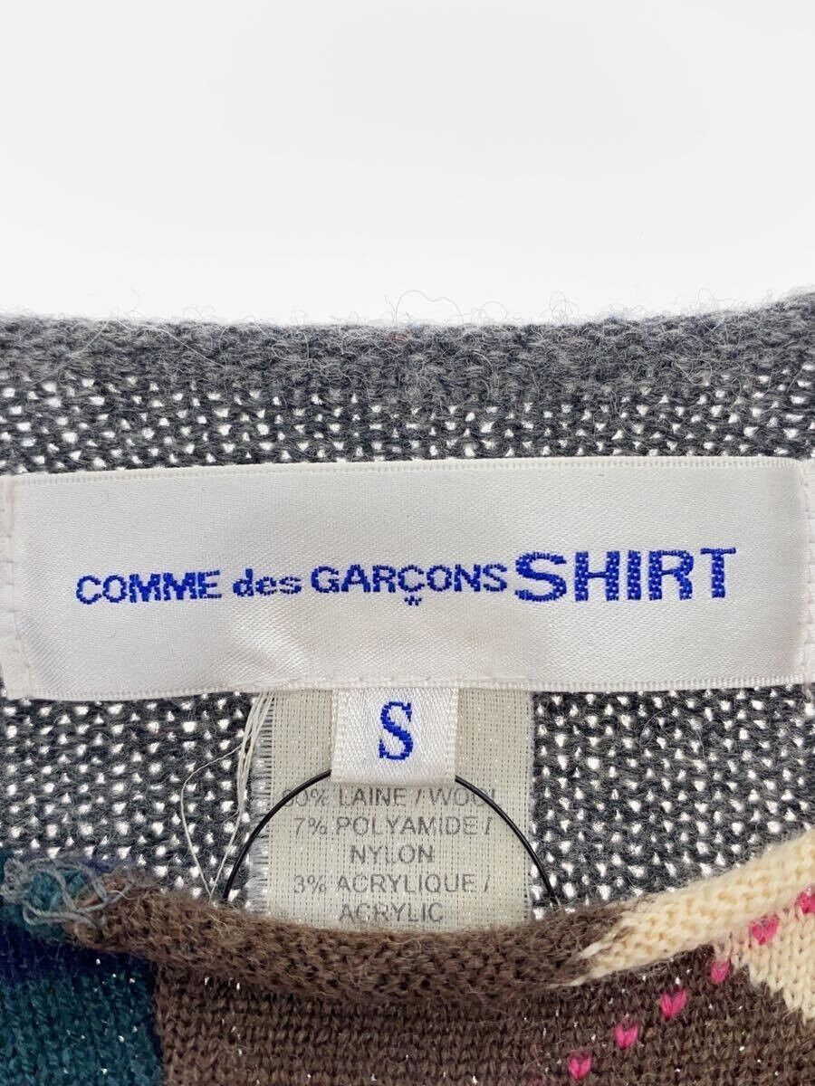 Comme des Garcons × Comme des Garcons SHIRT Crochet Patchwork Knit Sweater Size US S / EU 44-46 / 1 - 4 Thumbnail