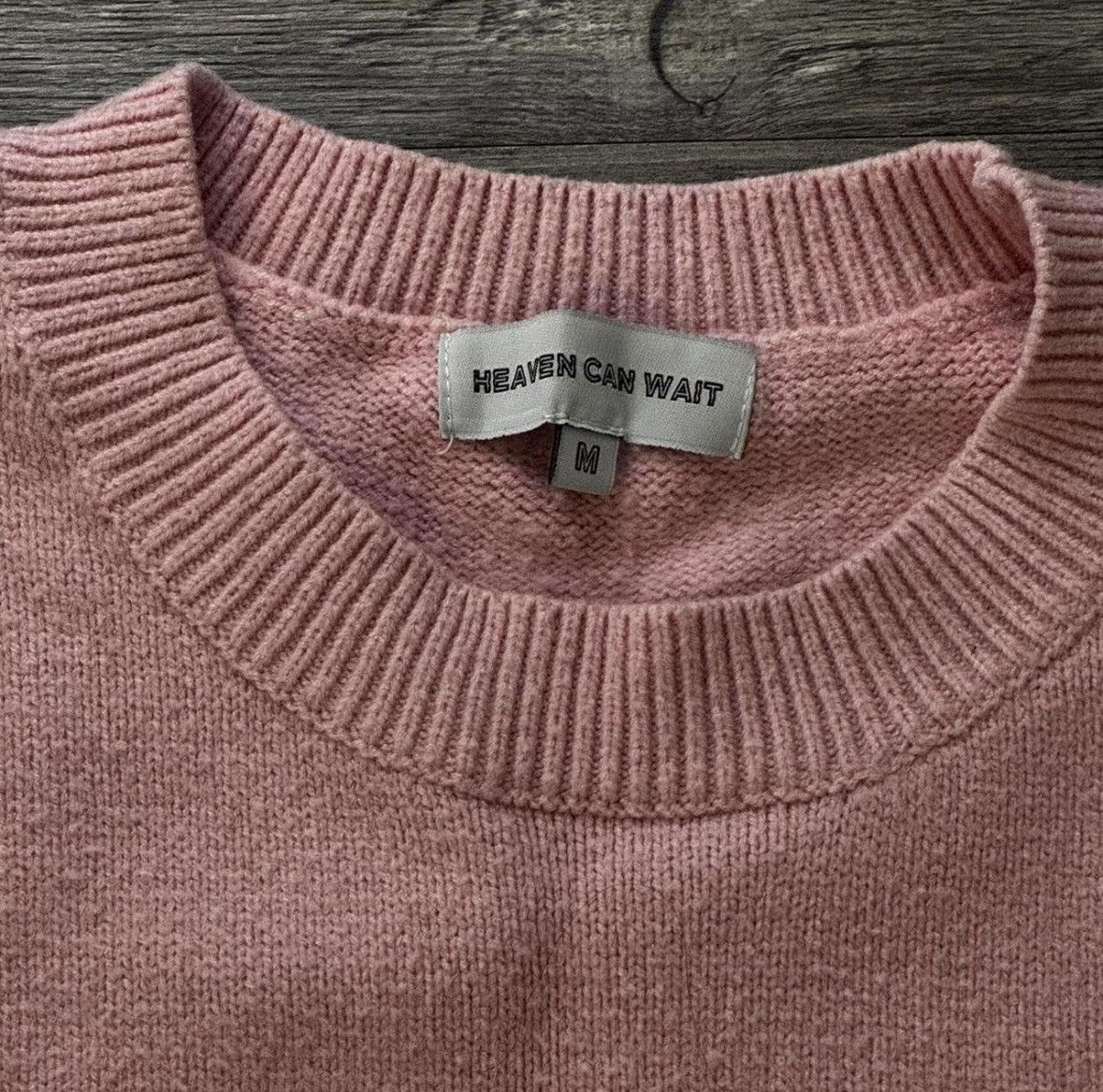 Other Heaven Can Wait pink skull knit 👼🏻 Size US M / EU 48-50 / 2 - 3 Thumbnail