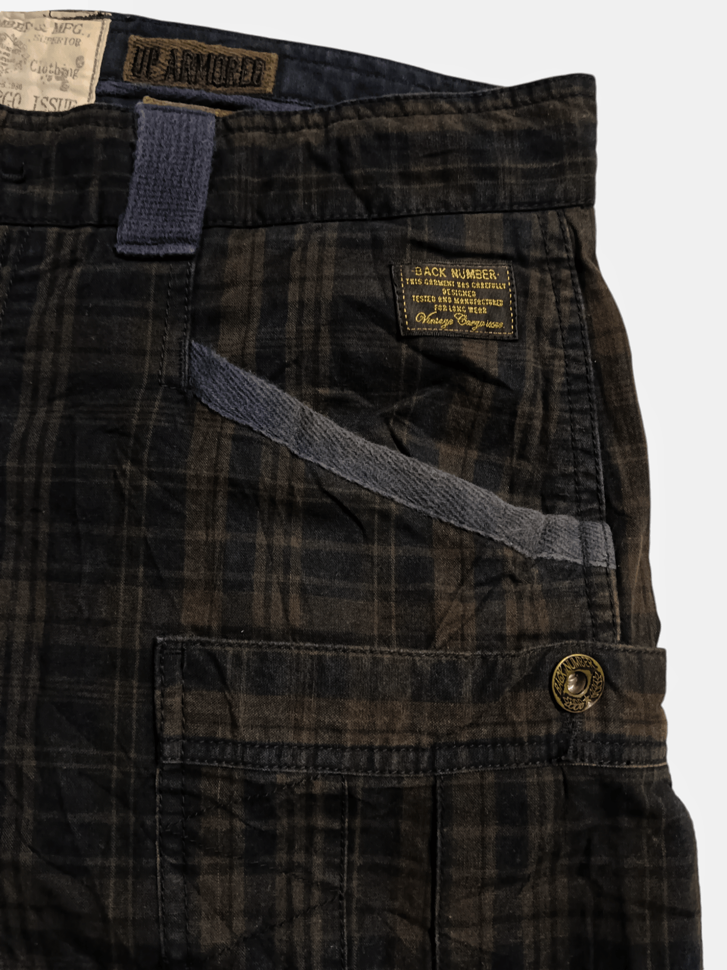 Numbers Back Number Up-Armored Vintage Cargo Issue Pants Size US 32 / EU 48 - 8 Thumbnail