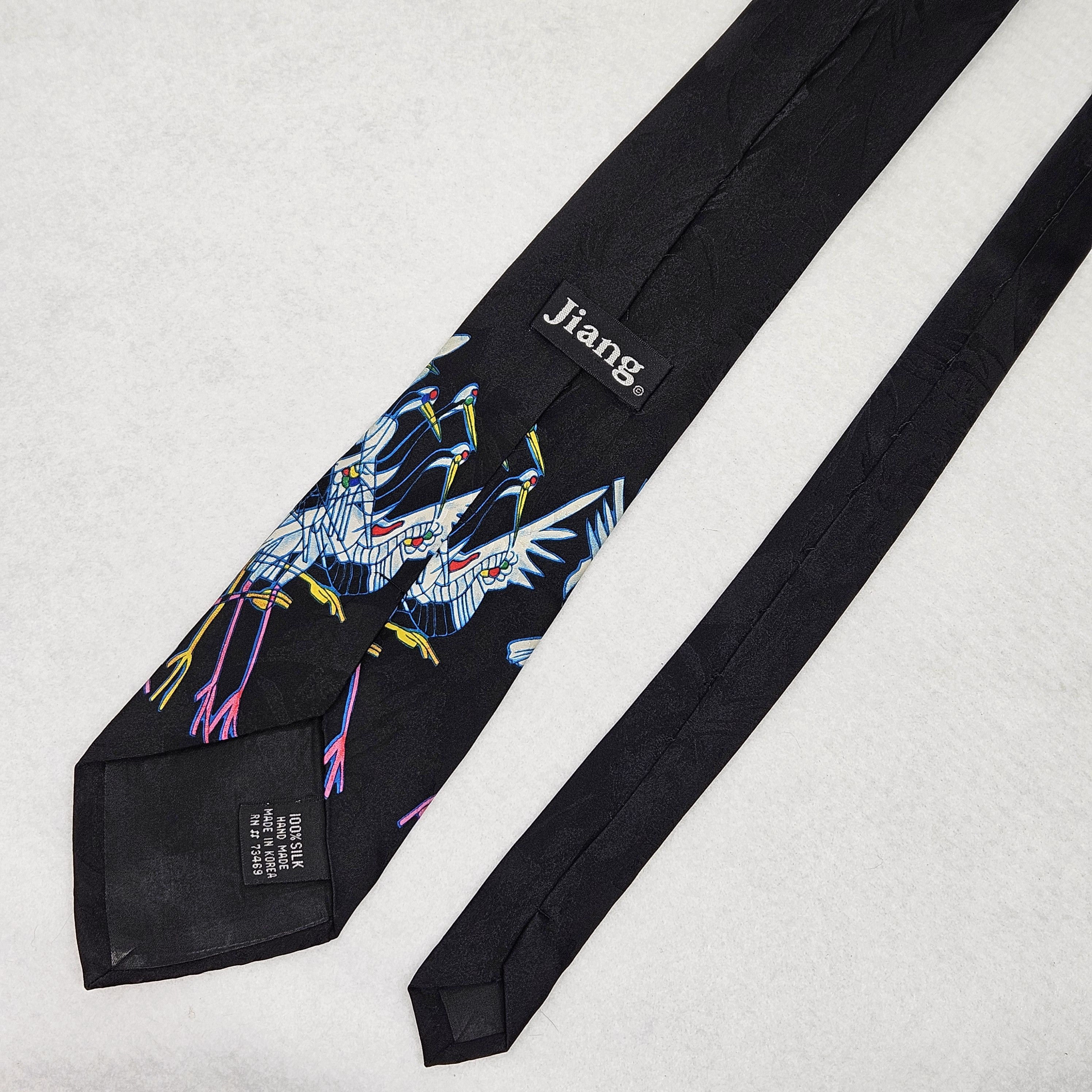 Other Jiang 60x3.75" Necktie Tiefeng Silk Artist Yunnan School Size ONE SIZE - 9 Thumbnail