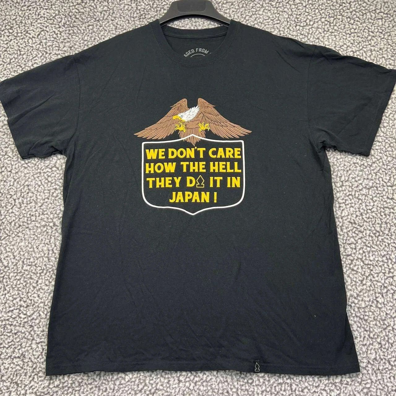 Other × Vintage Don't Care How They Do It Shirt Men Black Crew Neck XL Size US XL / EU 56 / 4 - 1 Thumbnail