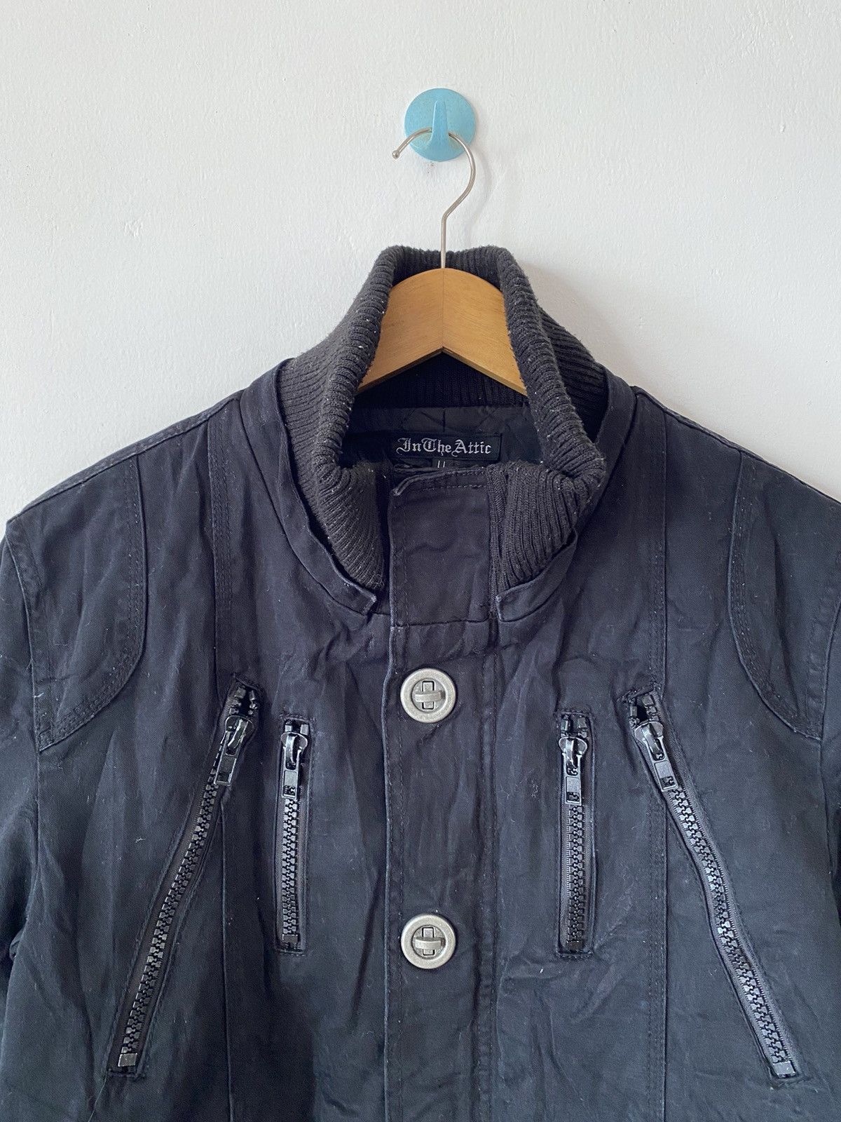 14th Addiction × In The Attic × KMRii Vtg In The Attic Japan Militery Zipp Bondage Tactical Jacket Size US L / EU 52-54 / 3 - 6 Thumbnail