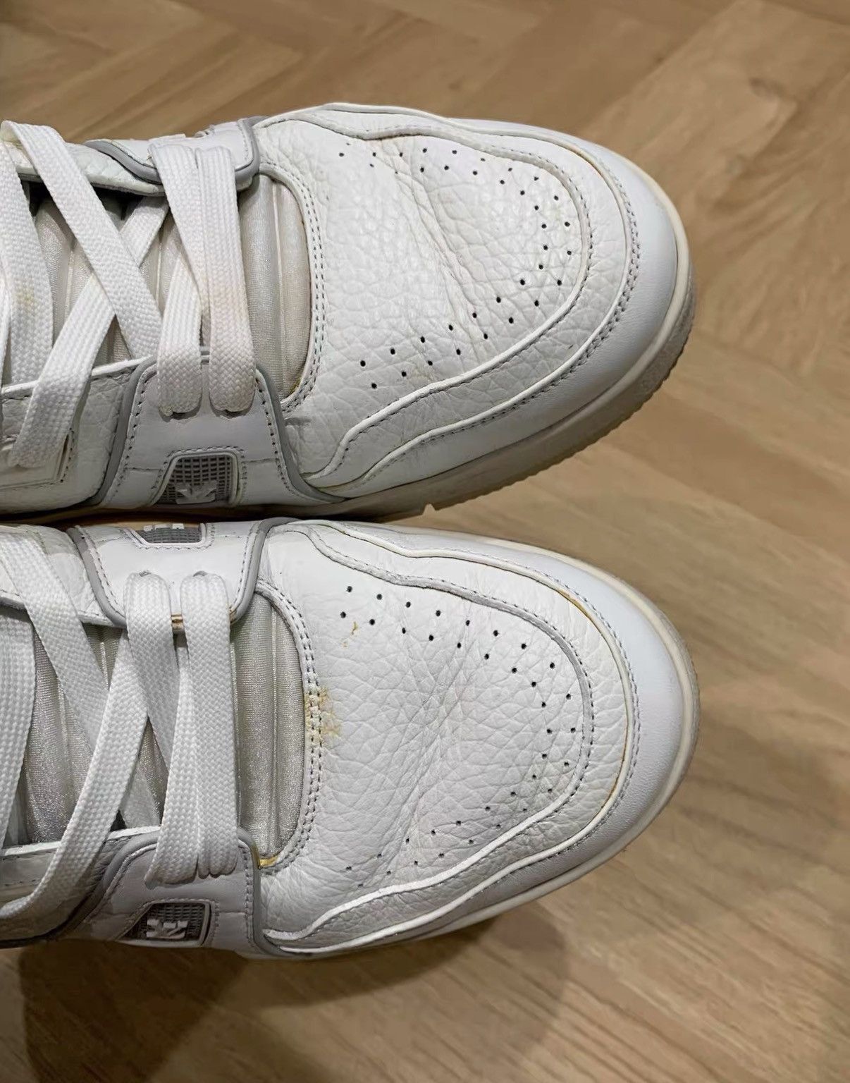 Louis Vuitton Louis Vuitton Trainer White Cement J42 Size US 7.5 / EU 40-41 - 7 Thumbnail