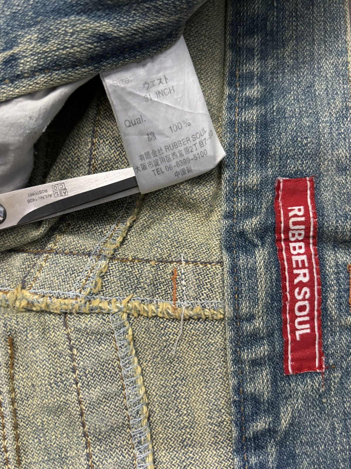 Tornado Mart Vintage Japanese Brand Rusty Mud Wash Flare Distressed Jeans Size US 31 - 15 Thumbnail