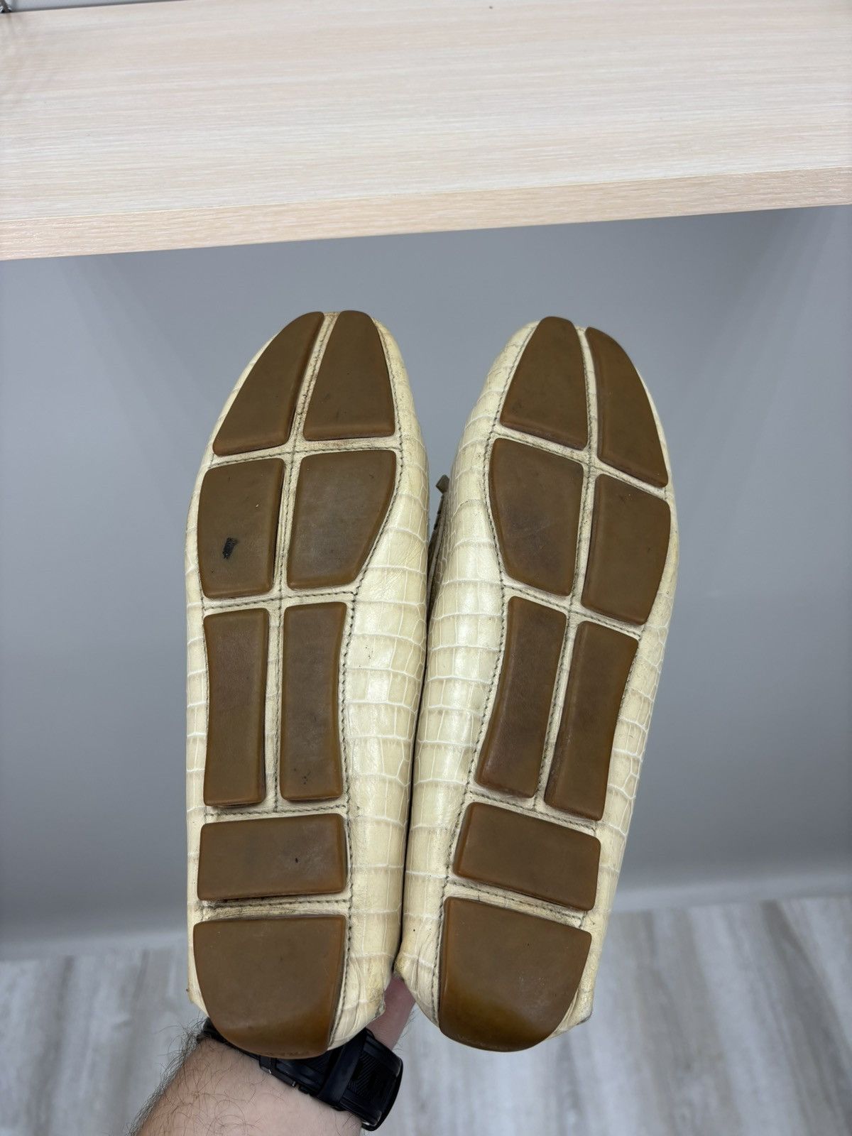 Prada Womens shoes Prada Size 37 1/2 Color Beige Size US 7.5 / IT 37.5 - 11 Thumbnail