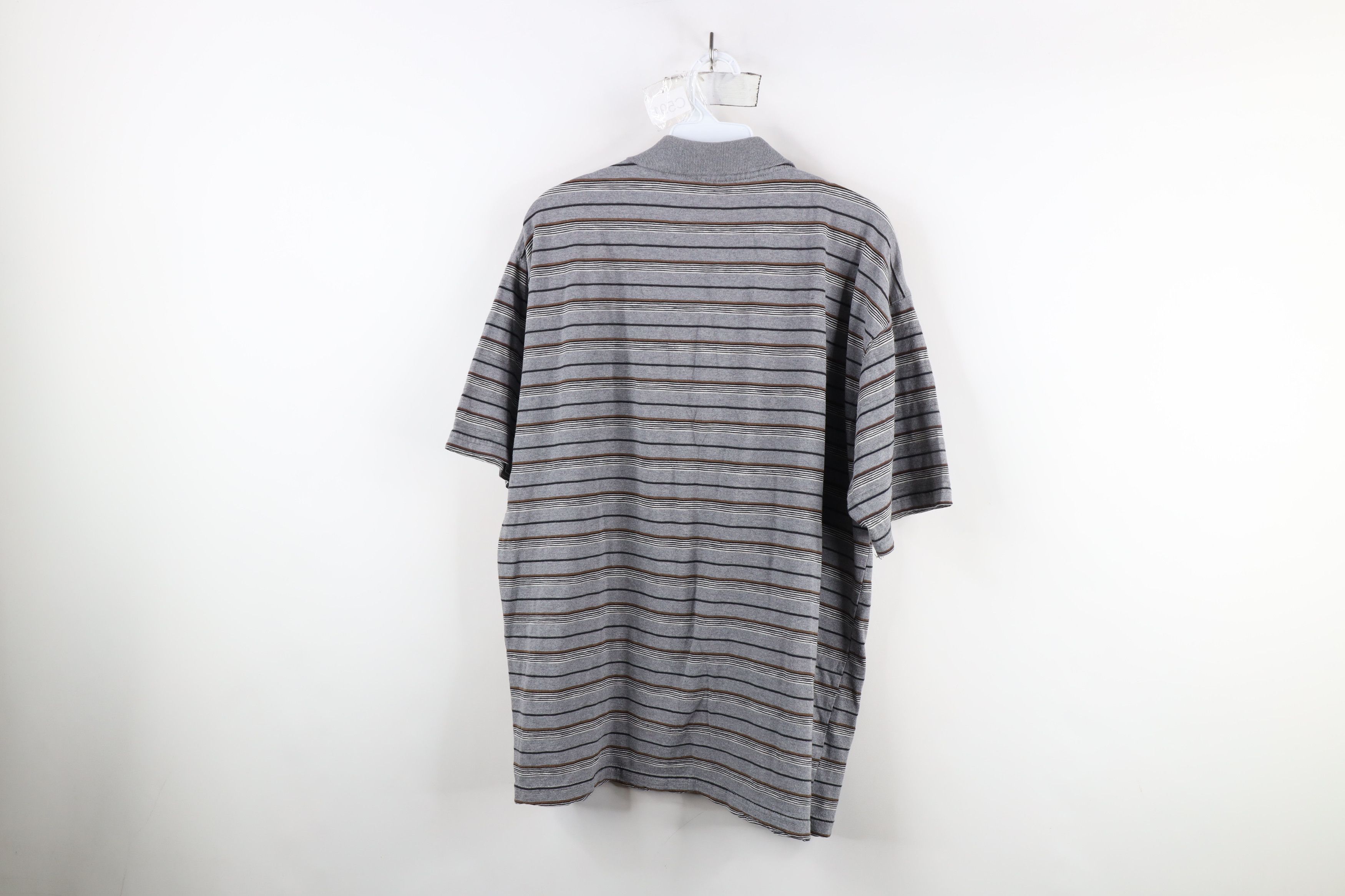 Vintage Vintage 90s Streetwear Knit Short Sleeve Golf Polo Shirt Size US XL / EU 56 / 4 - 10 Thumbnail