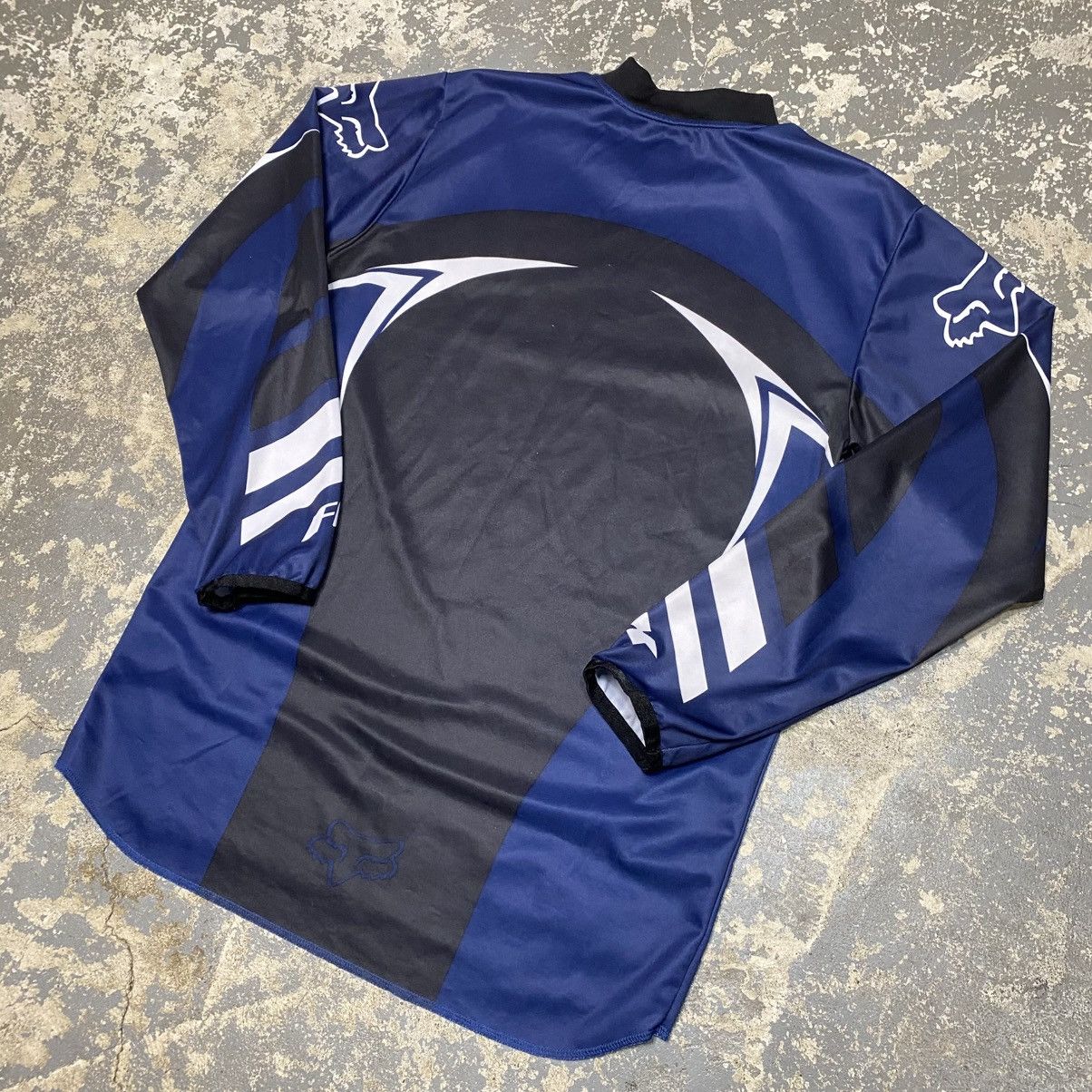 Fox Racing × Vintage Vintage Fox Racing Motor-cross Jersey Long Sleeve Tshirt Size US S / EU 44-46 / 1 - 8 Thumbnail