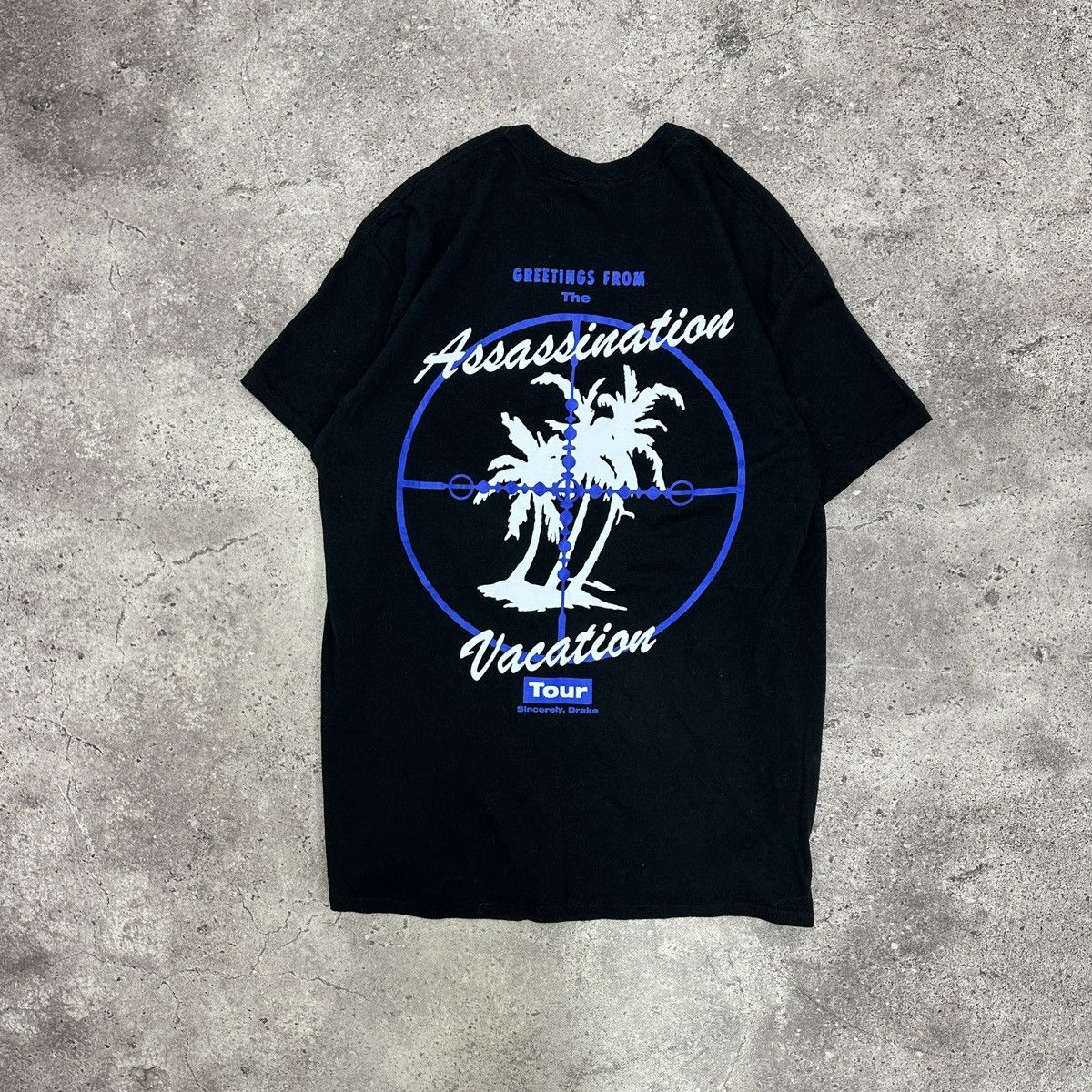 Drake Drake Cold Blood Assassination Vacation Tour tee rap y2k og Size US L / EU 52-54 / 3 - 2 Thumbnail