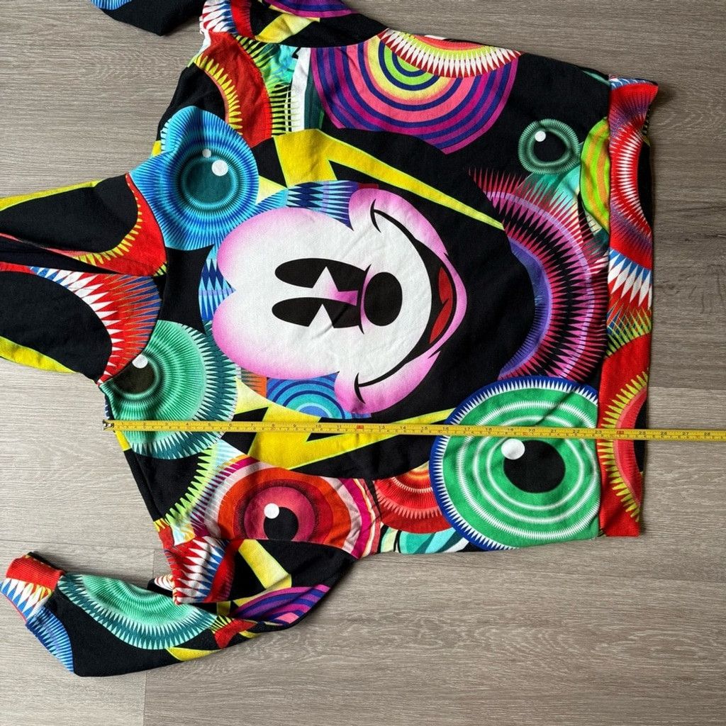 Desigual Desigual Black and Red Cartoon Sweatshirt Size S / US 4 / IT 40 - 5 Thumbnail