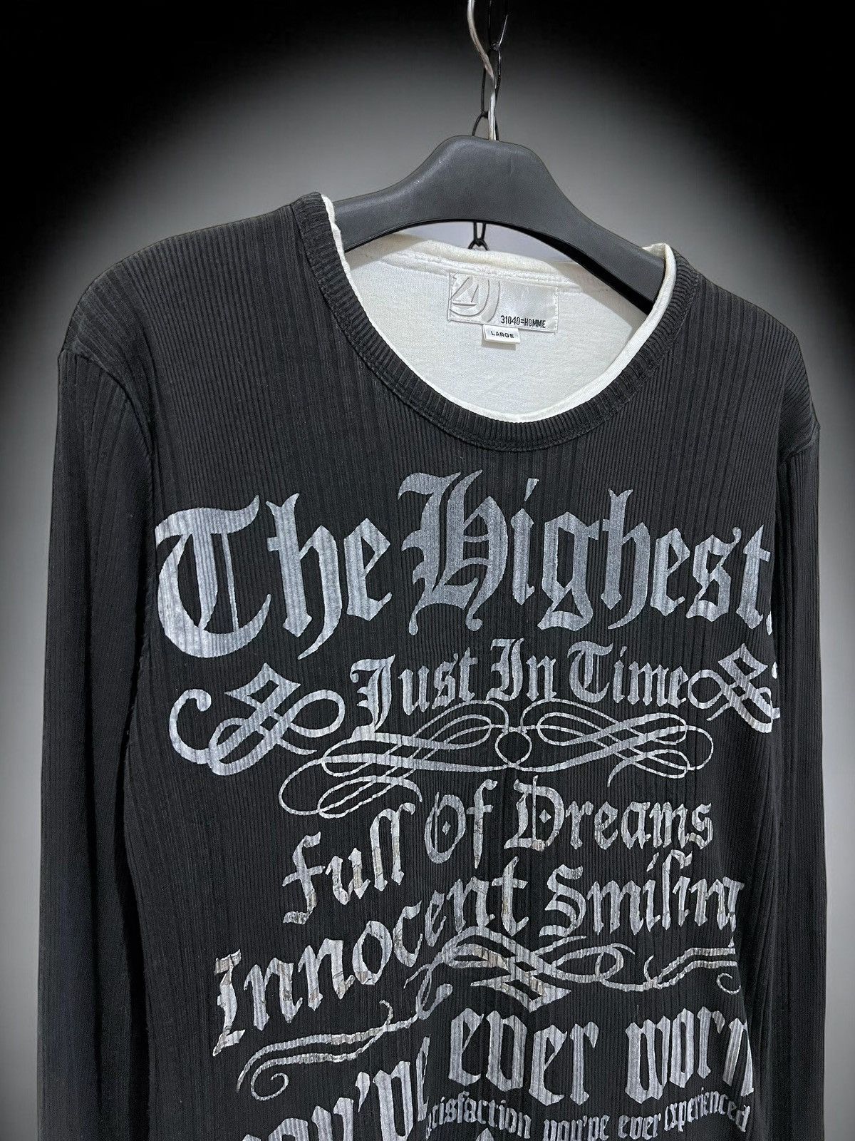 If Six Was Nine × Japanese Brand × Le Grande Bleu (L.G.B.) 31040=homme poem long slevee tee Size US M / EU 48-50 / 2 - 3 Thumbnail