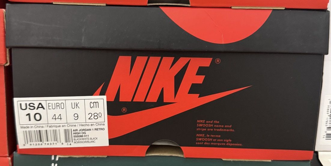 Jordan 1 Retro High Yin Yang Black