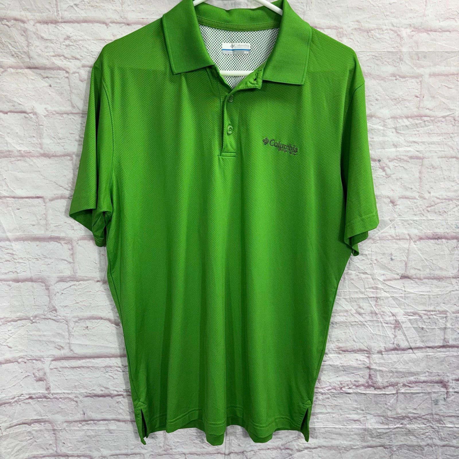 Columbia Columbia Sportswear Men's Green Polo Shirt Size Medium Size US M / EU 48-50 / 2 - 1 Thumbnail