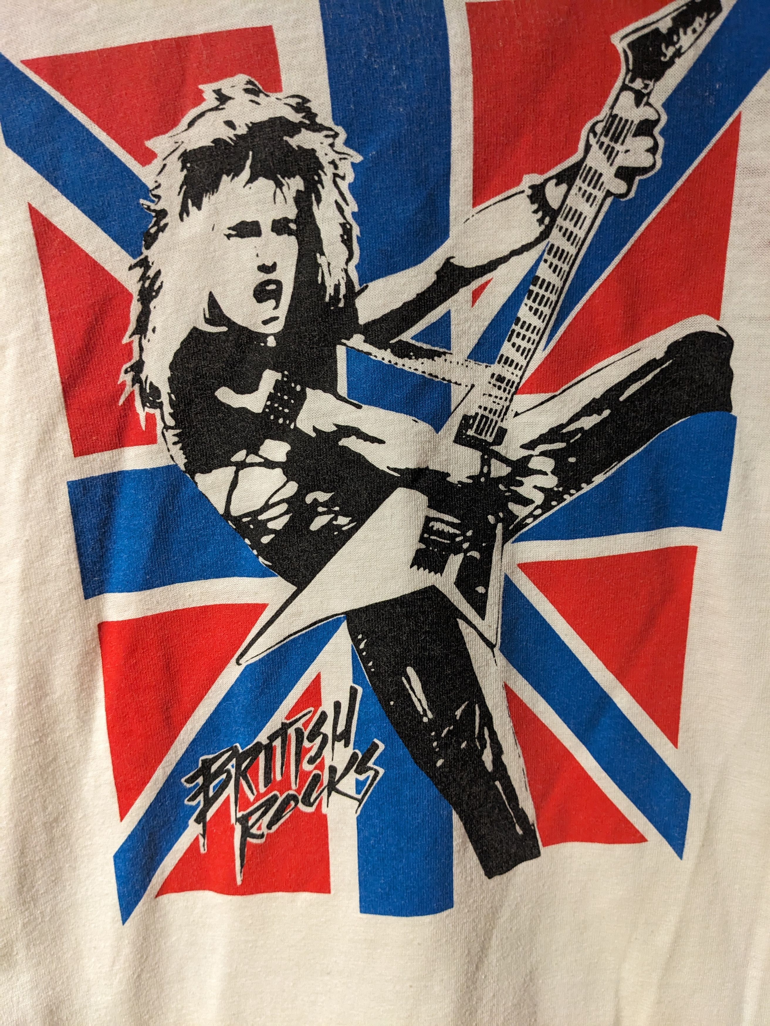 Band Tees × Vintage Vintage 80s British Rock Motley Crue Long-Sleeve T-Shirt Size US XL / EU 56 / 4 - 2 Thumbnail
