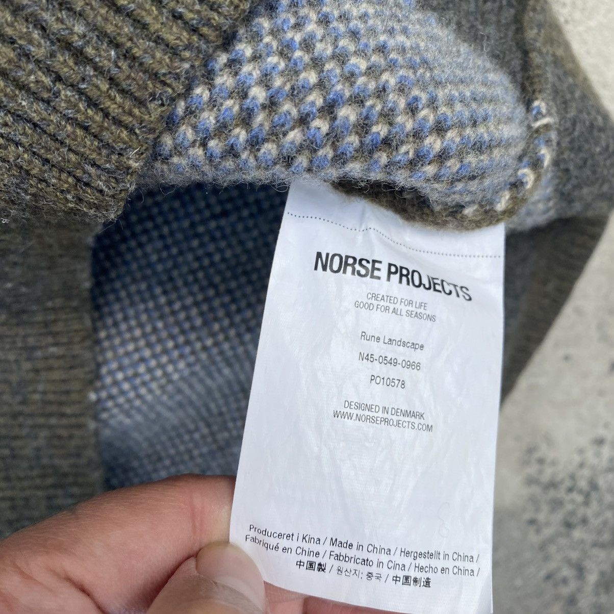 Norse Projects Norse Projects “Rune Landscape” Size US XXL / EU 58 / 5 - 6 Thumbnail