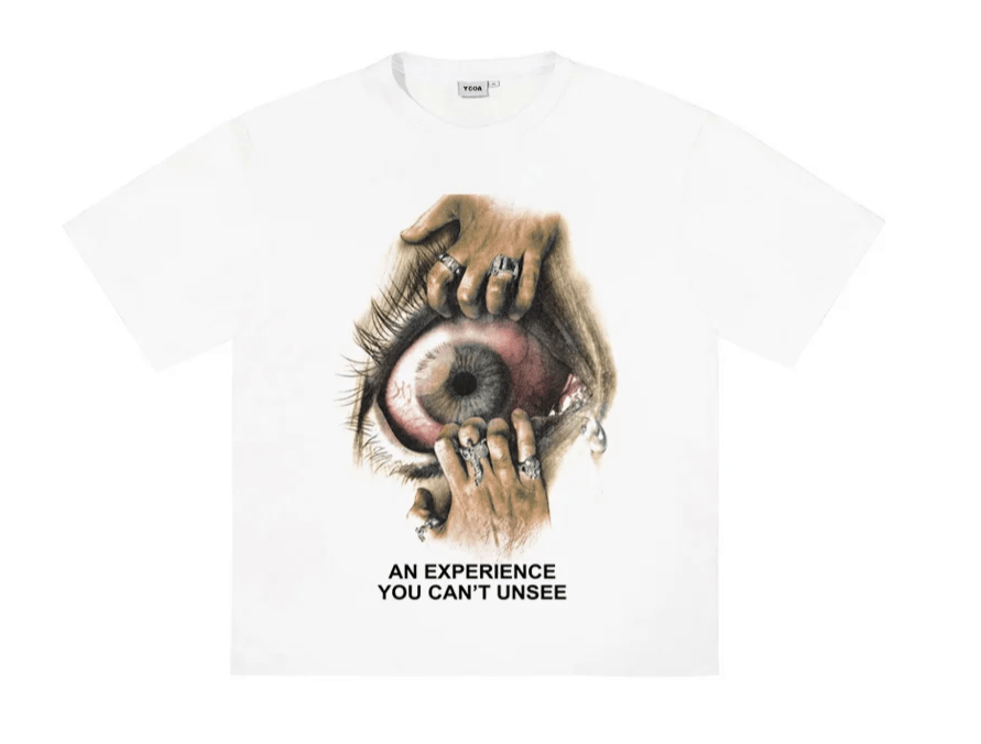 T-Shirt Hip Hop Eye Graphic Oversized