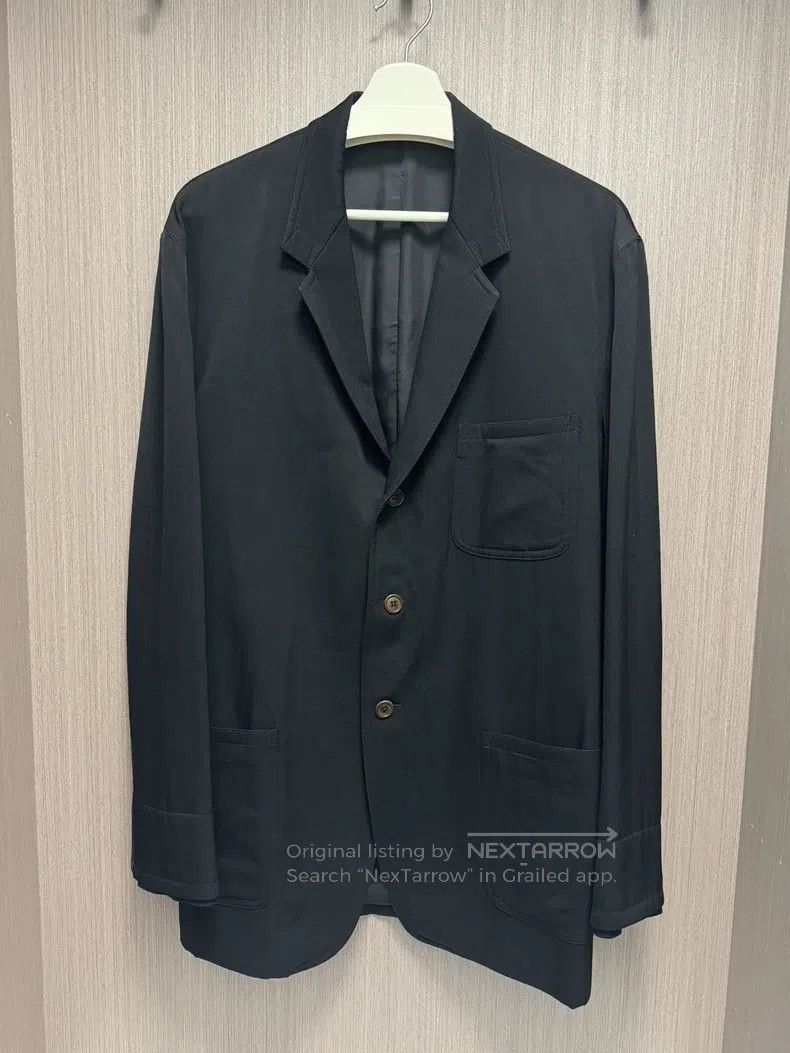 Yohji Yamamoto Yohji Yamamoto size l 90s Double Sleeve Seam blazer Size 40R - 1 Thumbnail
