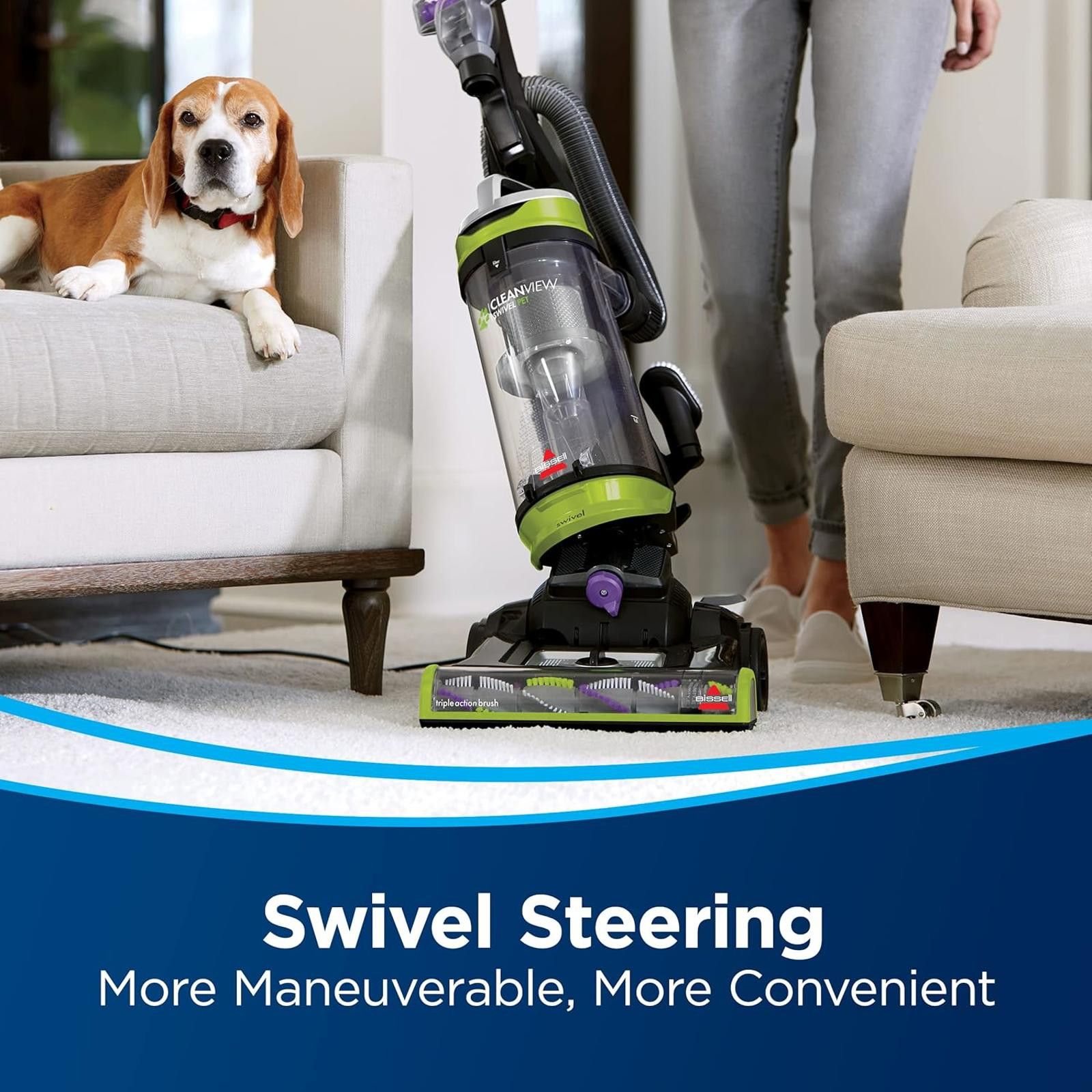 Designer Bissell Cleanview Swivel Pet Vaccum Size ONE SIZE - 2 Thumbnail