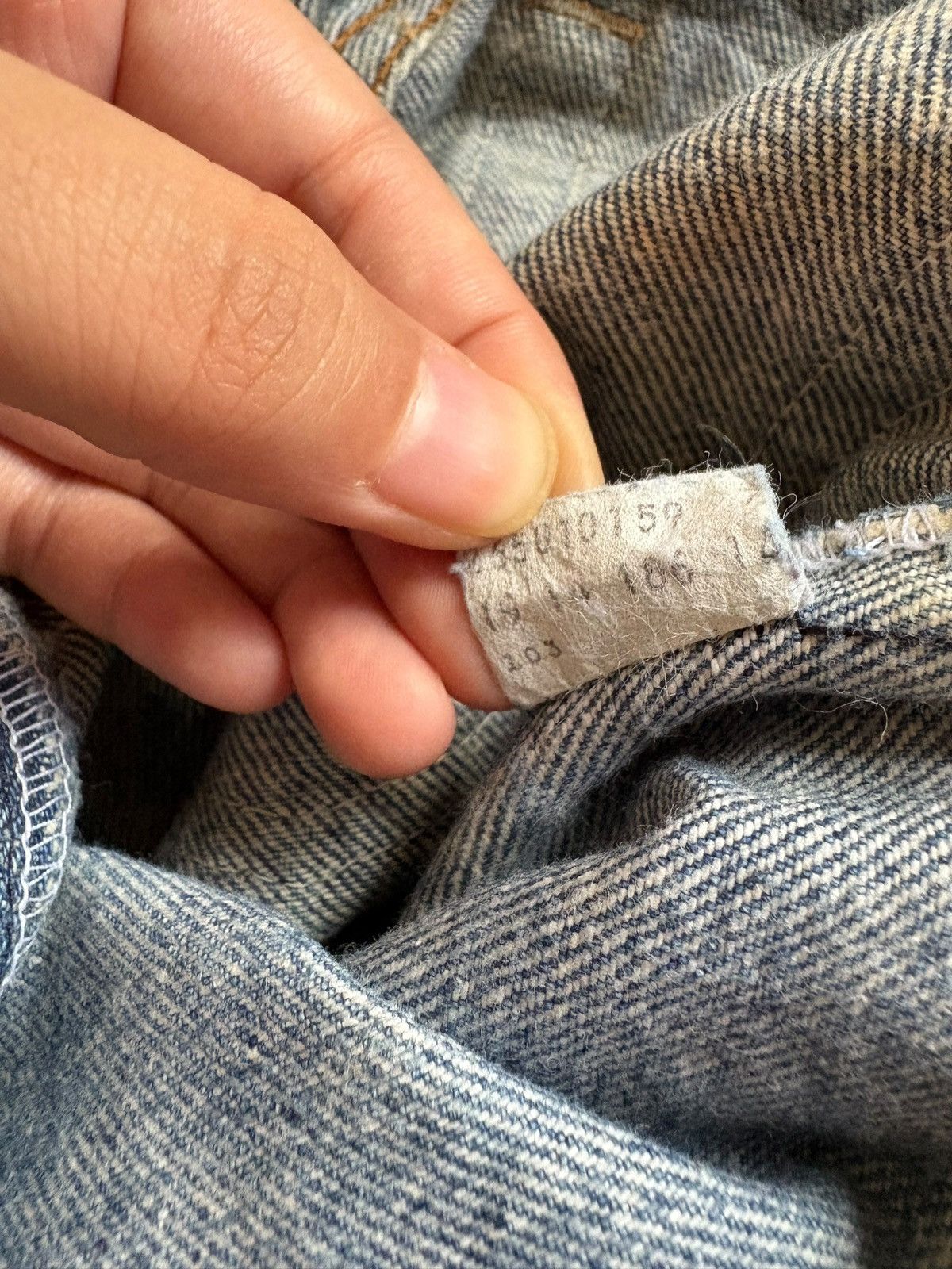 Levi's × Levi's Vintage Clothing Vintage 70s Levis 501 Mud Wash Distressed Jean Shorts Size US 26 / EU 42 - 9 Thumbnail