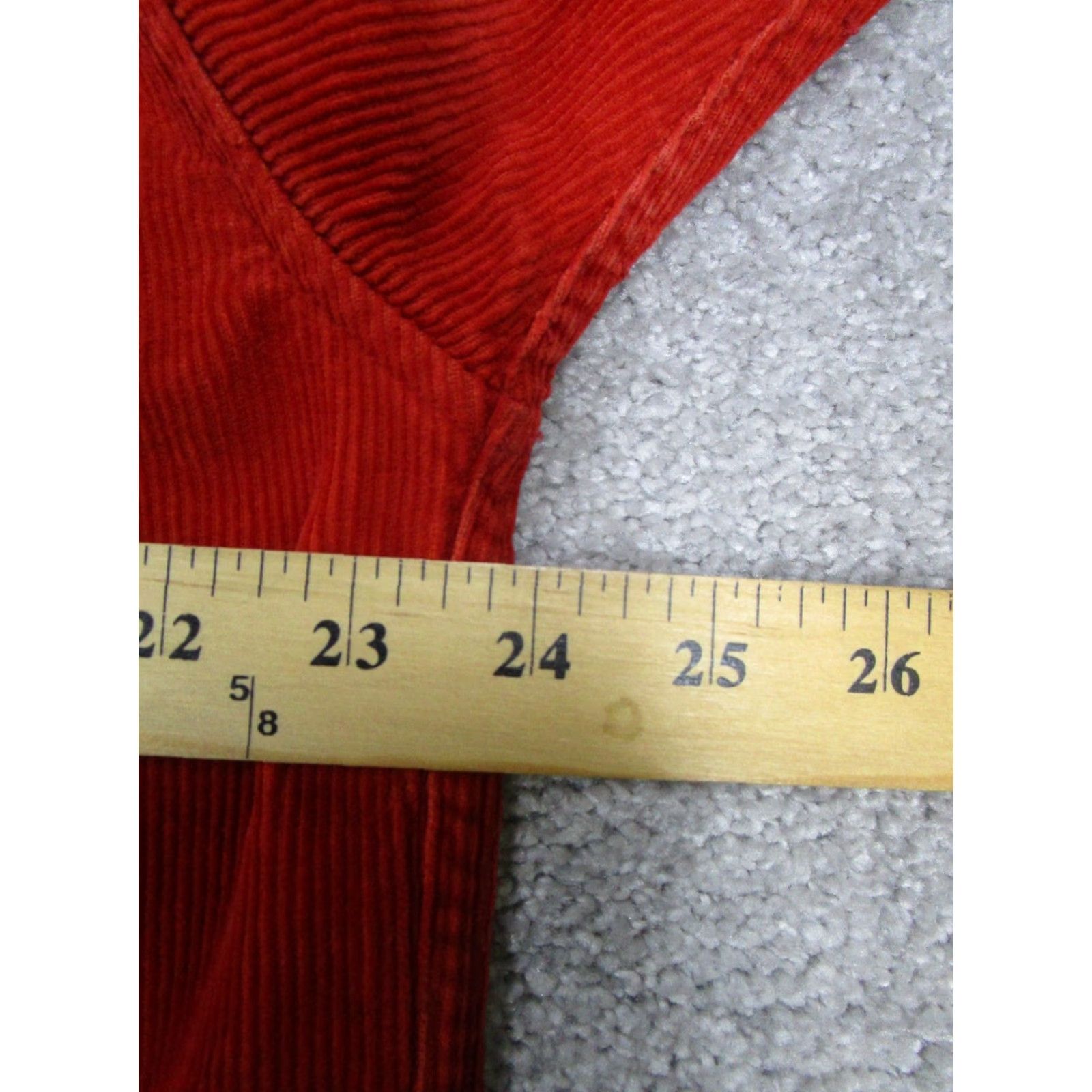 Vintage G.H.Bass & Co. Shirt Mens M Red Cotton Button-Up Long Sleeve Collared Pocketed Regular Button Down Vintage? No Size US M / EU 48-50 / 2 - 7 Thumbnail