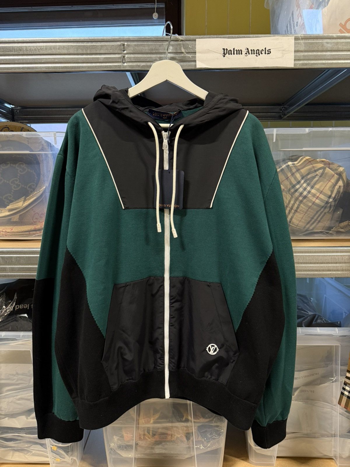 Louis Vuitton Louis Vuitton Hybrid Zip Hoodie Jacket NEW 2000$ Size US XL / EU 56 / 4 - 1 Thumbnail
