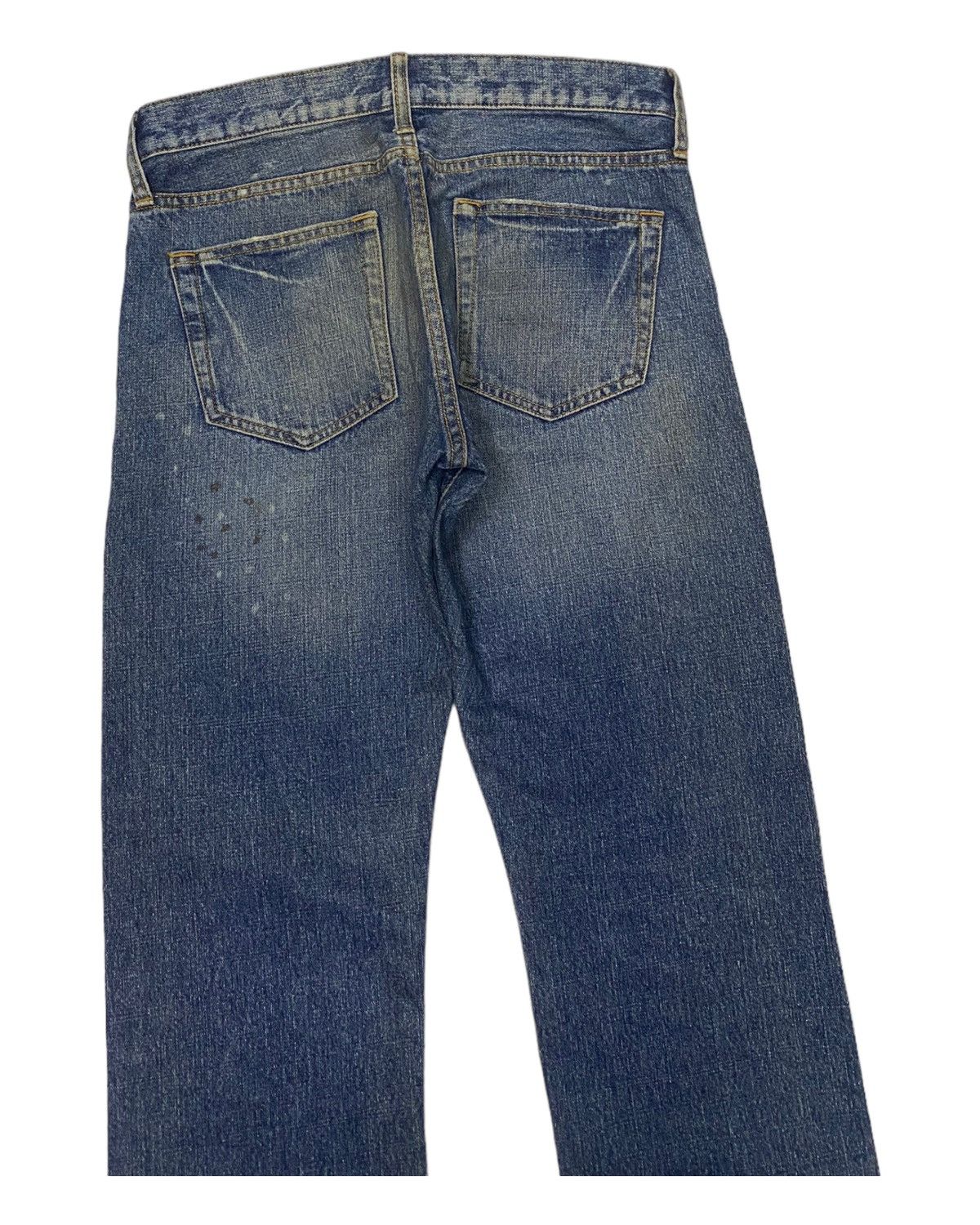 Undercover × Uniqlo 🔥JAPANESE BRAND UNIQLO DISTRESSED DENIM JEANS Size US 30 / EU 46 - 6 Thumbnail