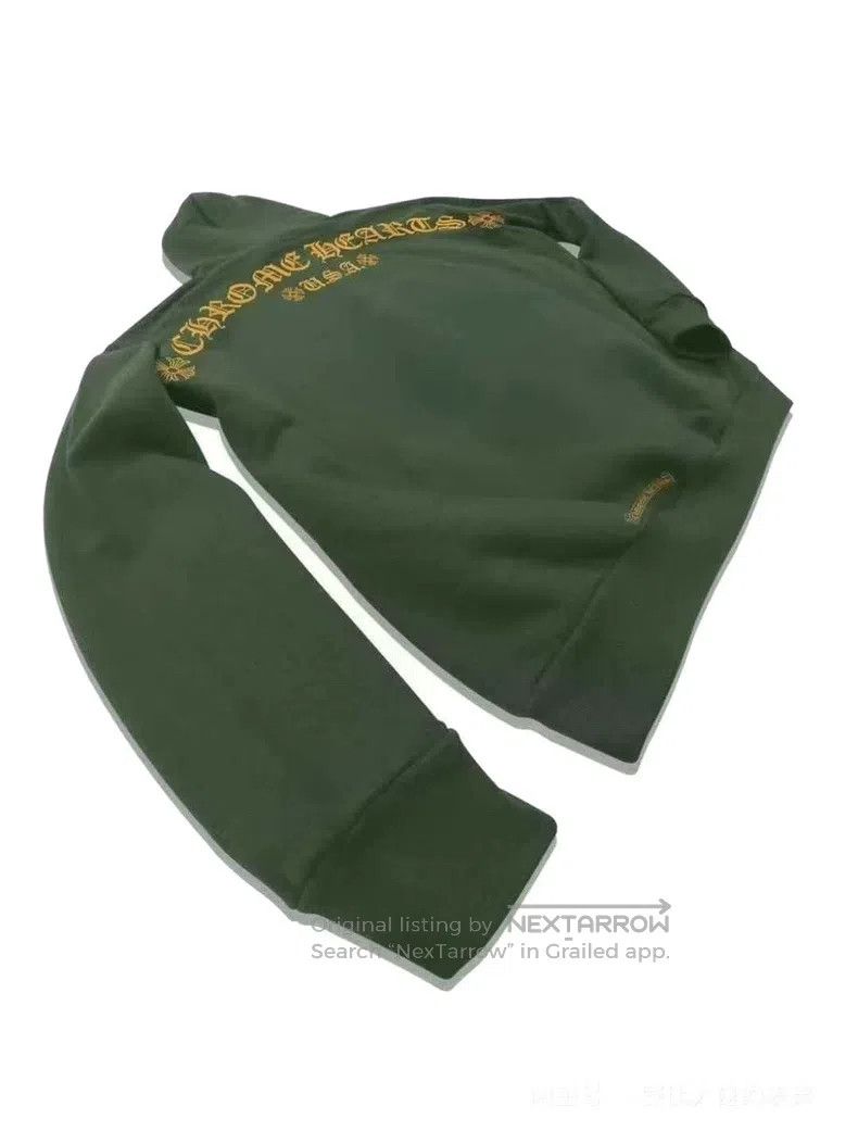 Chrome Hearts CHROME HEARTS Size L Dark green hoodie Size US L / EU 52-54 / 3 - 2 Thumbnail