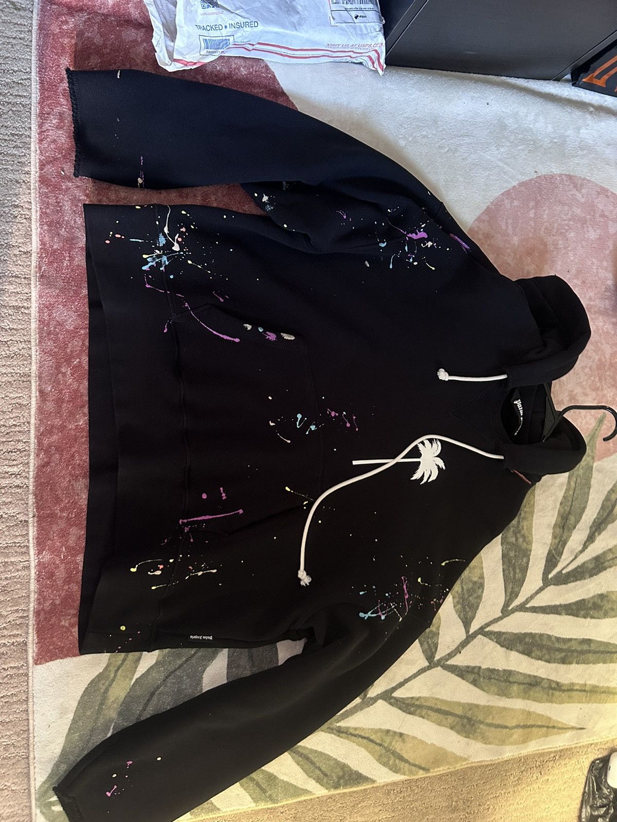 image of Palm Angels Limited Edition 2020 Hoodie in Black, Men's (Size Medium)