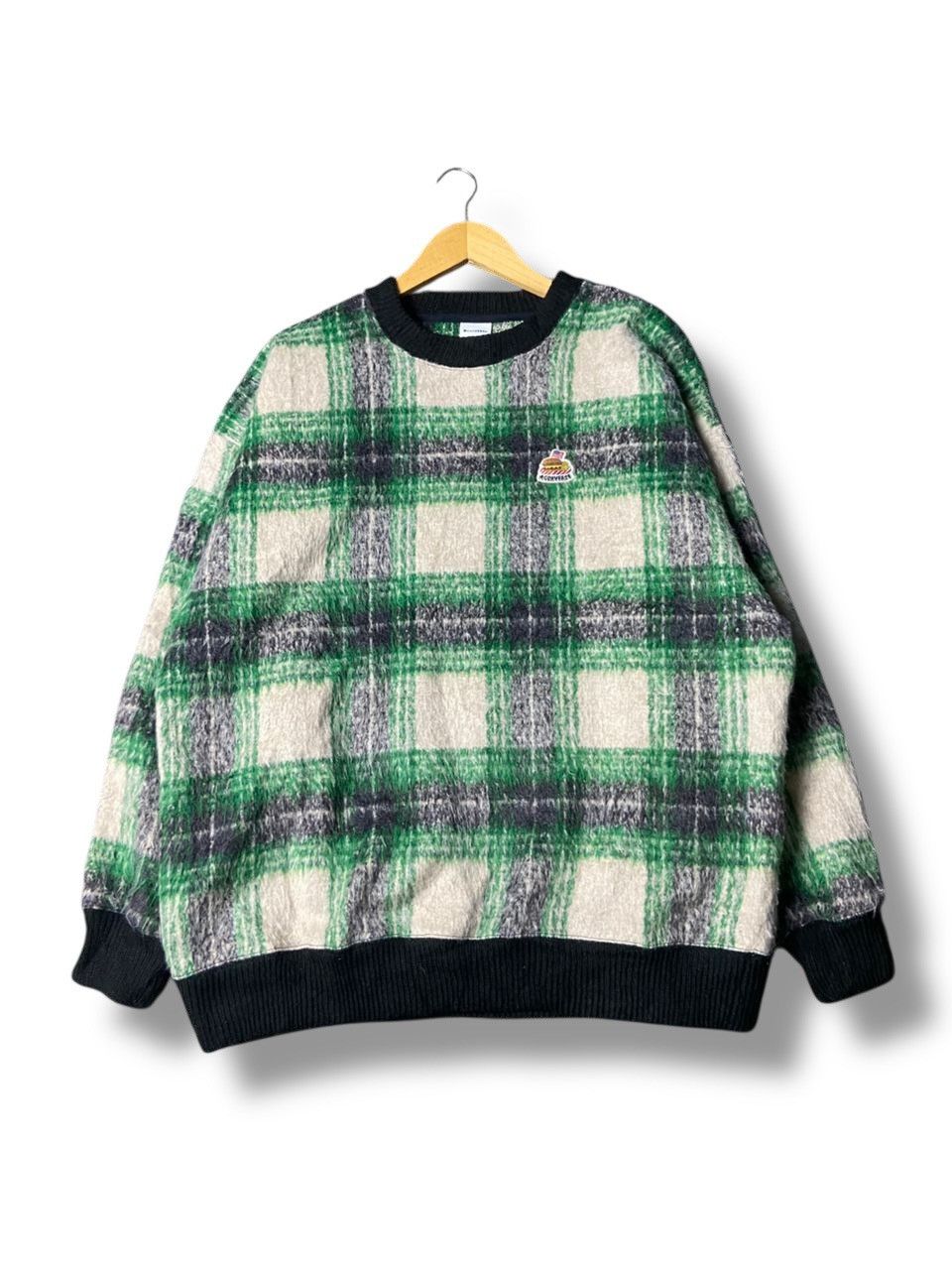 Converse Converse Jaguar Check Oversized Sweatshirt (155) Size US L / EU 52-54 / 3 - 1 Thumbnail