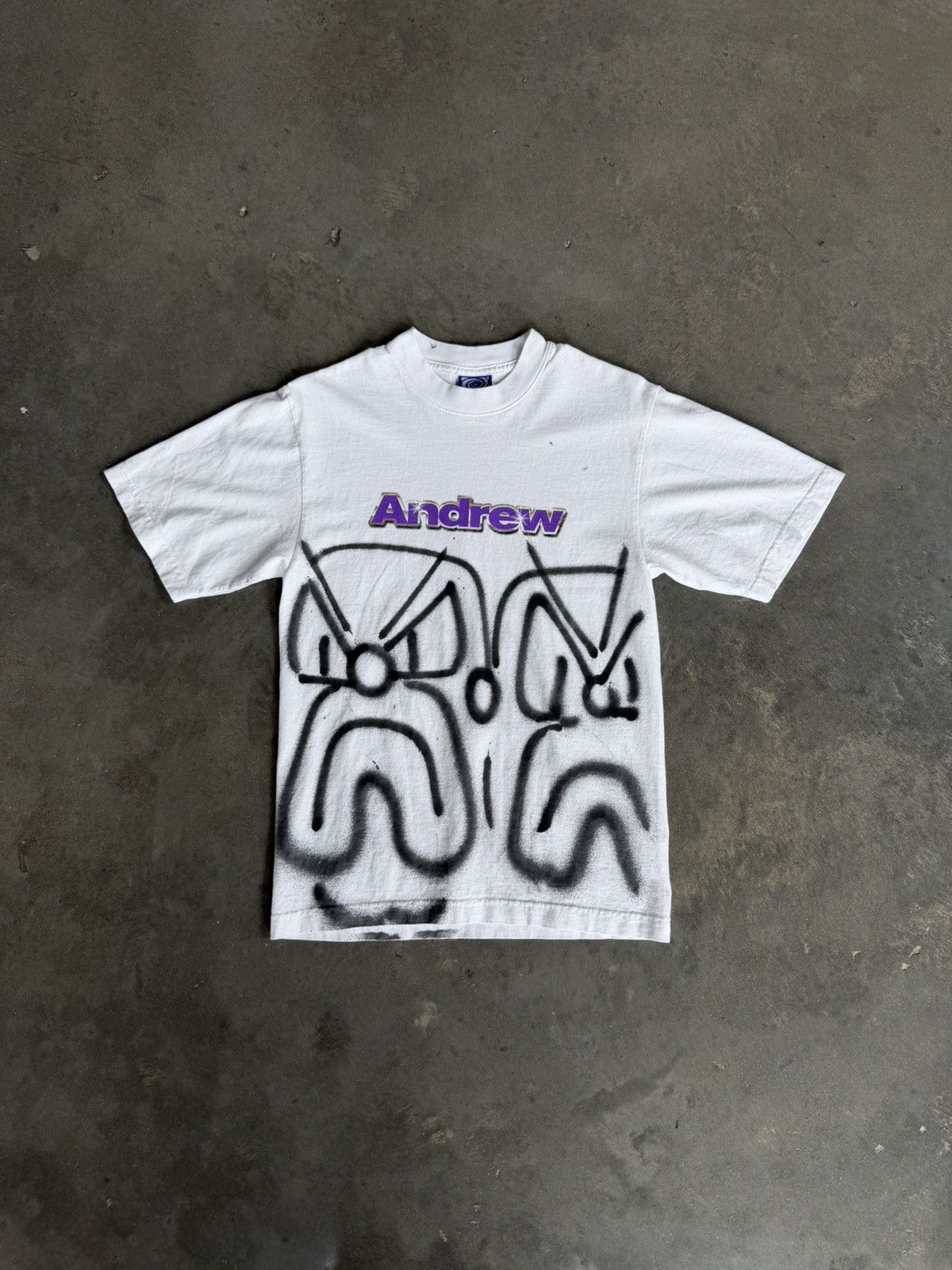Andrew Andrew X Slawn X Booby Trap Miami 1 of 1 Graffiti Shirt Size US M / EU 48-50 / 2 - 1 Thumbnail