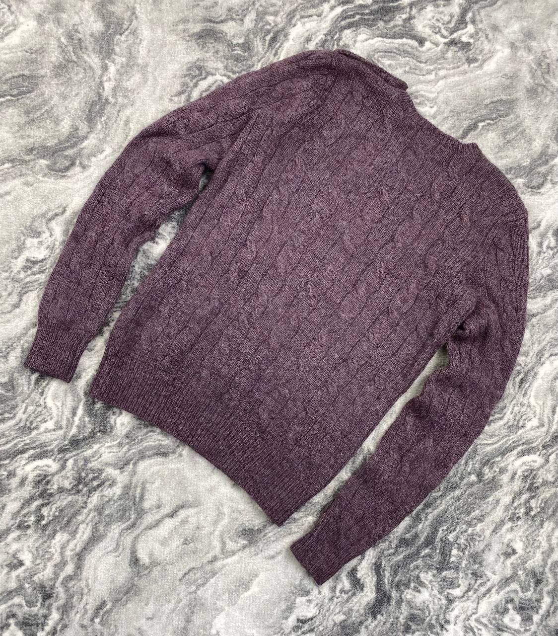 Polo Ralph Lauren Polo Ralph Lauren Cable Knit Wool Cashemere Sweater Size M / US 6-8 / IT 42-44 - 9 Thumbnail