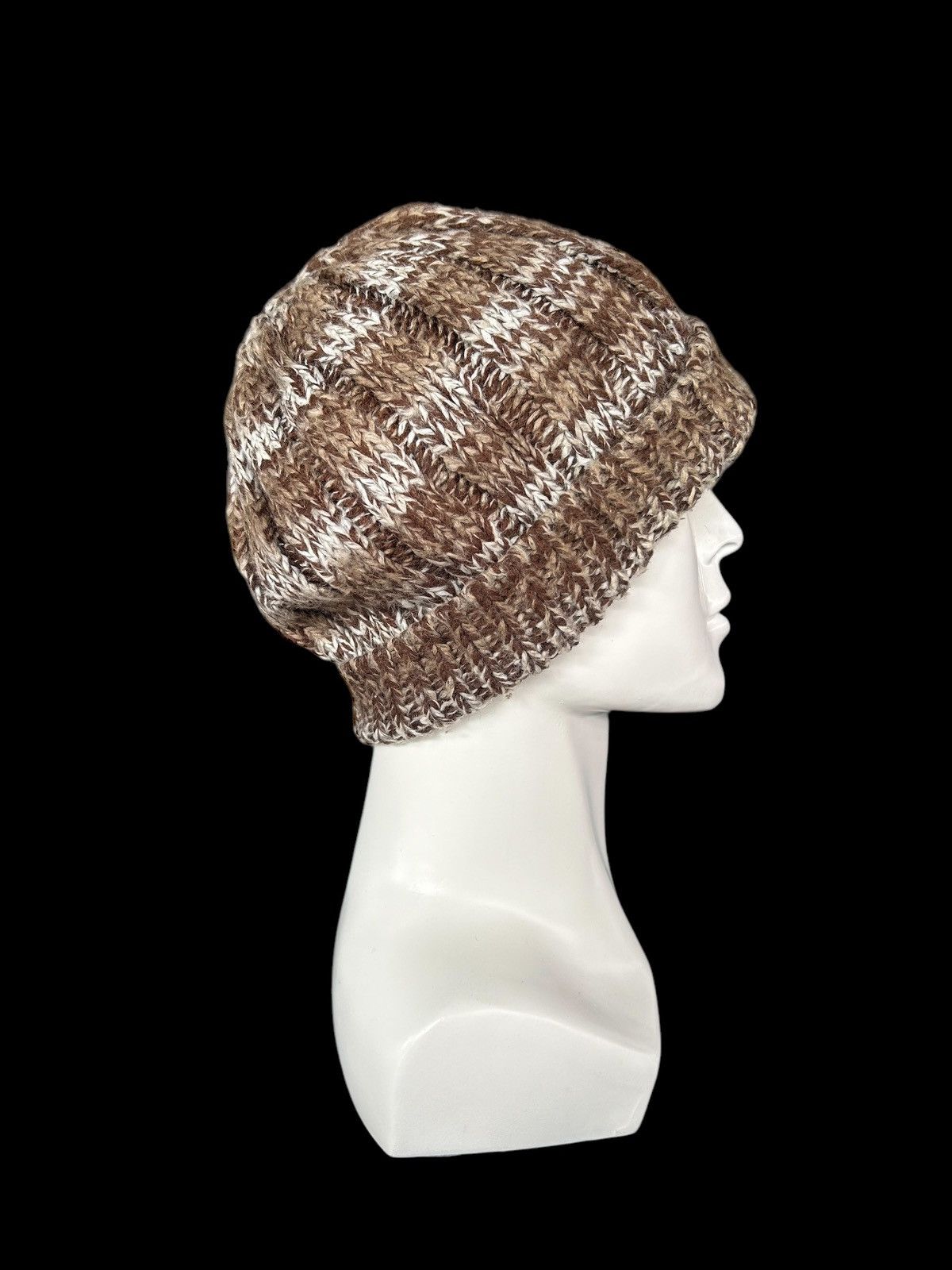 Japanese Brand × Kapital × Vintage Crochet knitted handmade Beanie Hats ☠️☠️ Size ONE SIZE - 2 Thumbnail